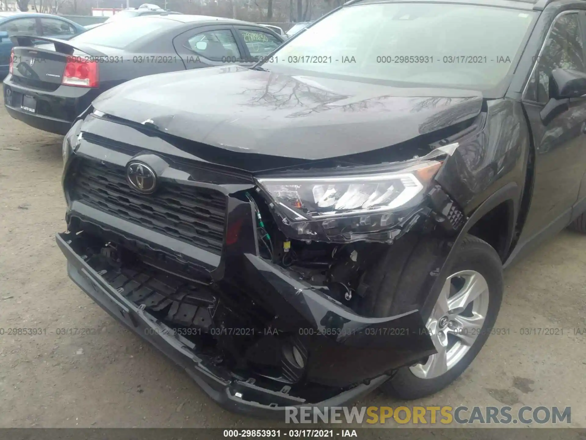 6 Photograph of a damaged car JTMP1RFV5KJ020034 TOYOTA RAV4 2019