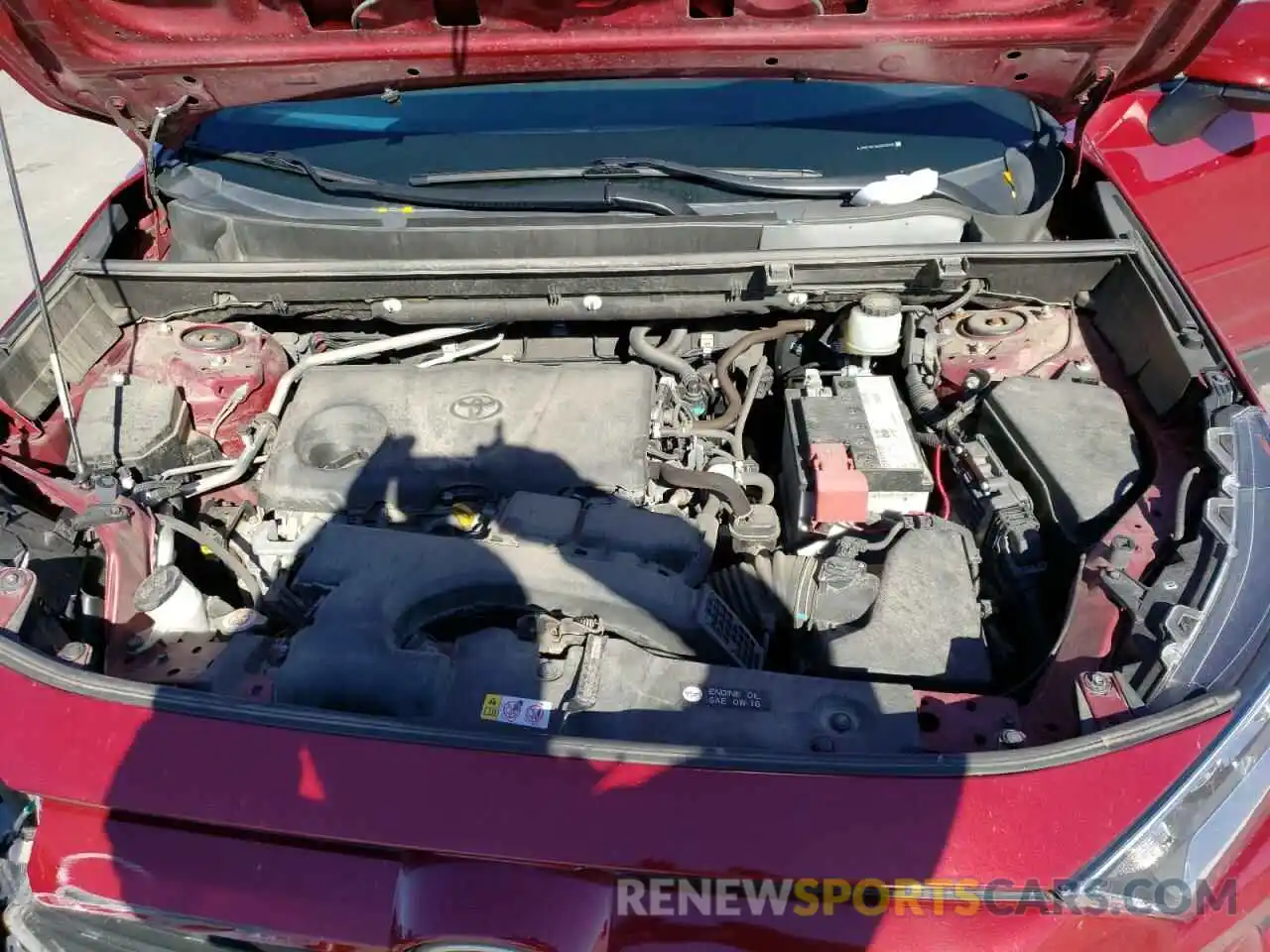 12 Photograph of a damaged car JTMP1RFV6KD002995 TOYOTA RAV4 2019