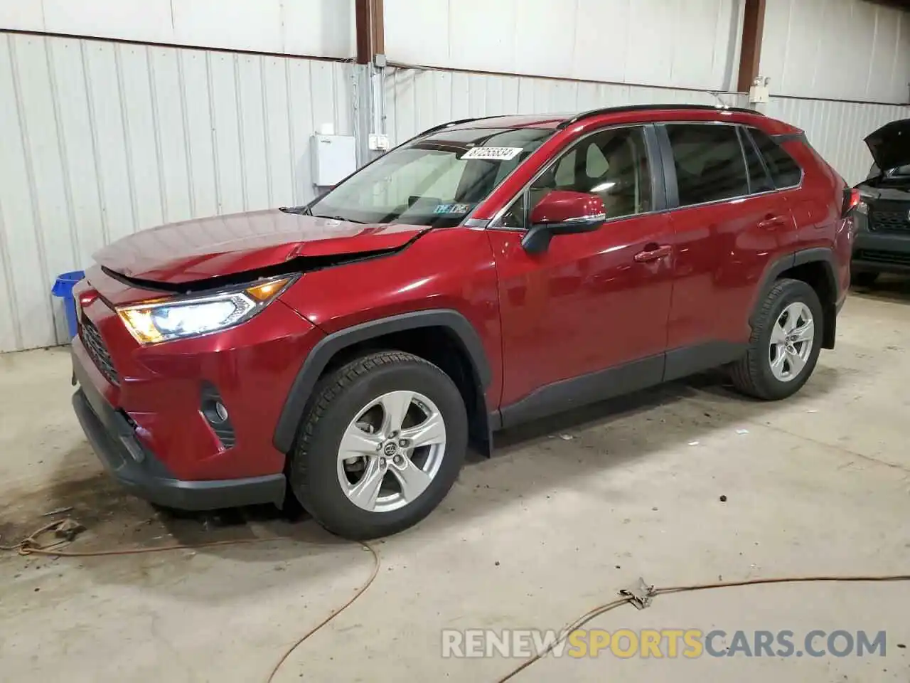 1 Photograph of a damaged car JTMP1RFV6KD027475 TOYOTA RAV4 2019