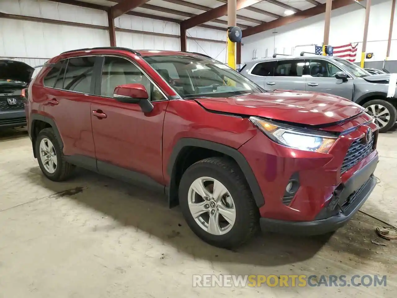 4 Photograph of a damaged car JTMP1RFV6KD027475 TOYOTA RAV4 2019