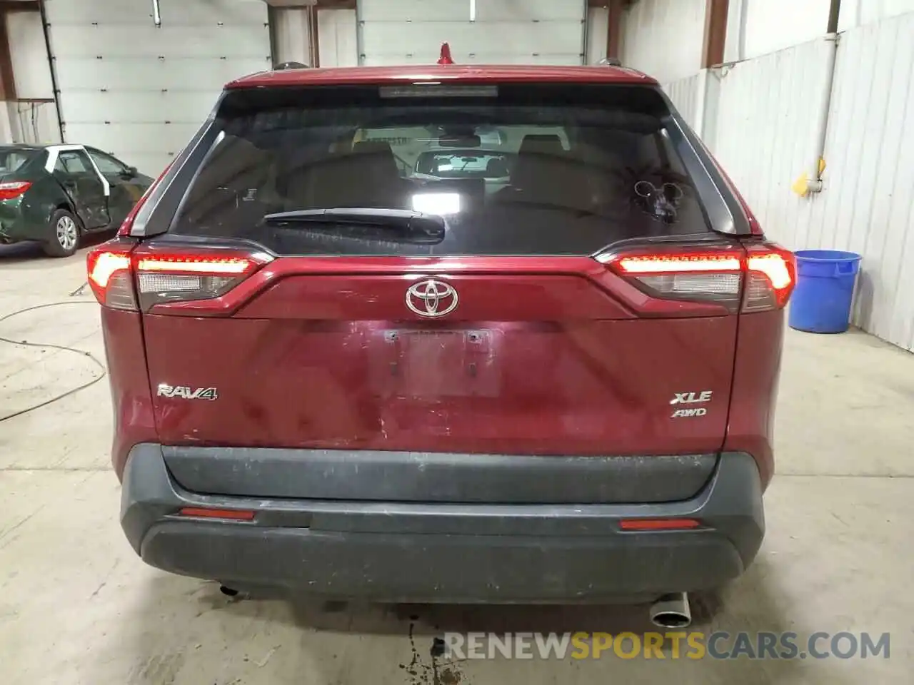 6 Photograph of a damaged car JTMP1RFV6KD027475 TOYOTA RAV4 2019