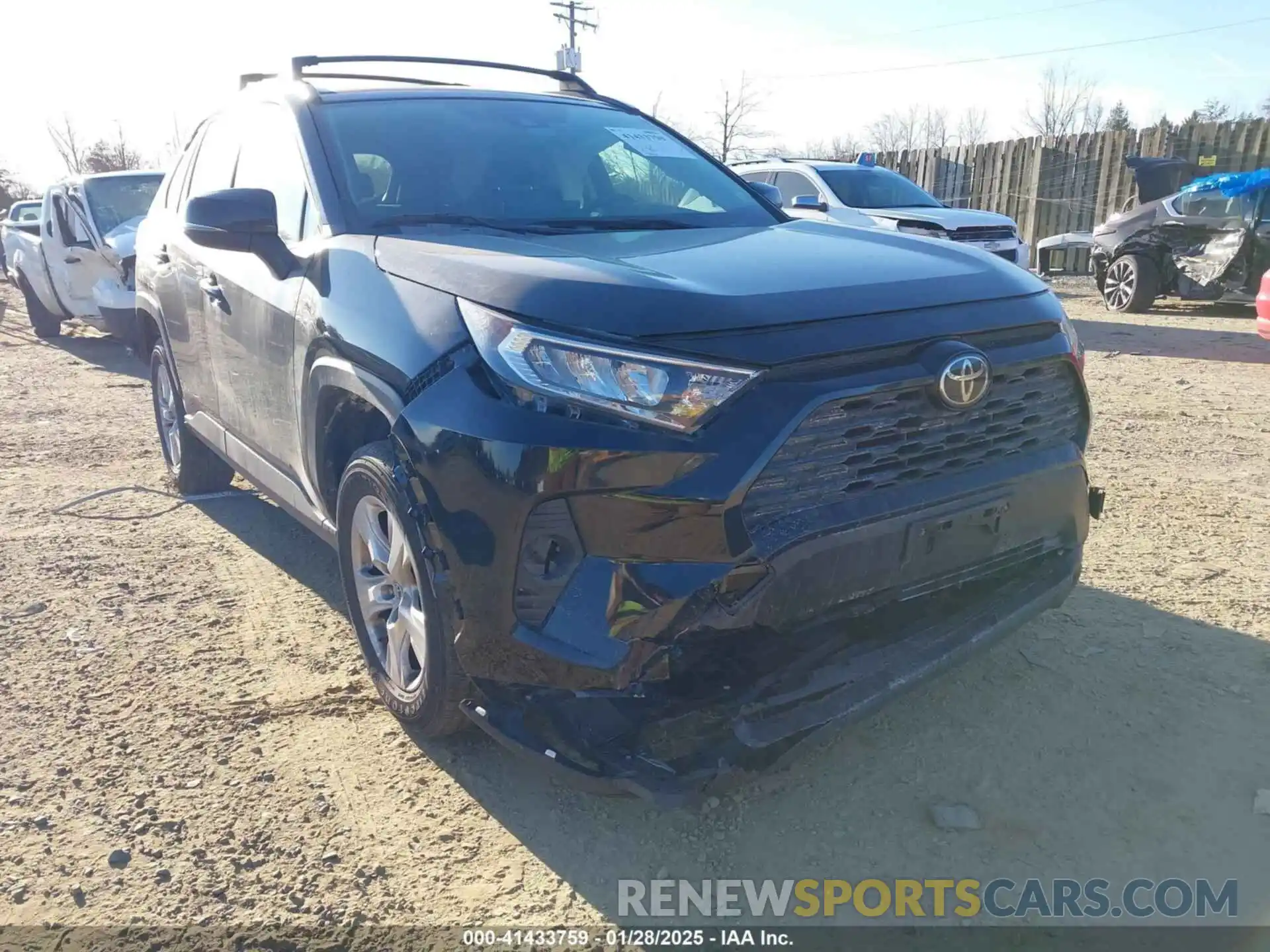 6 Photograph of a damaged car JTMP1RFV6KD033597 TOYOTA RAV4 2019