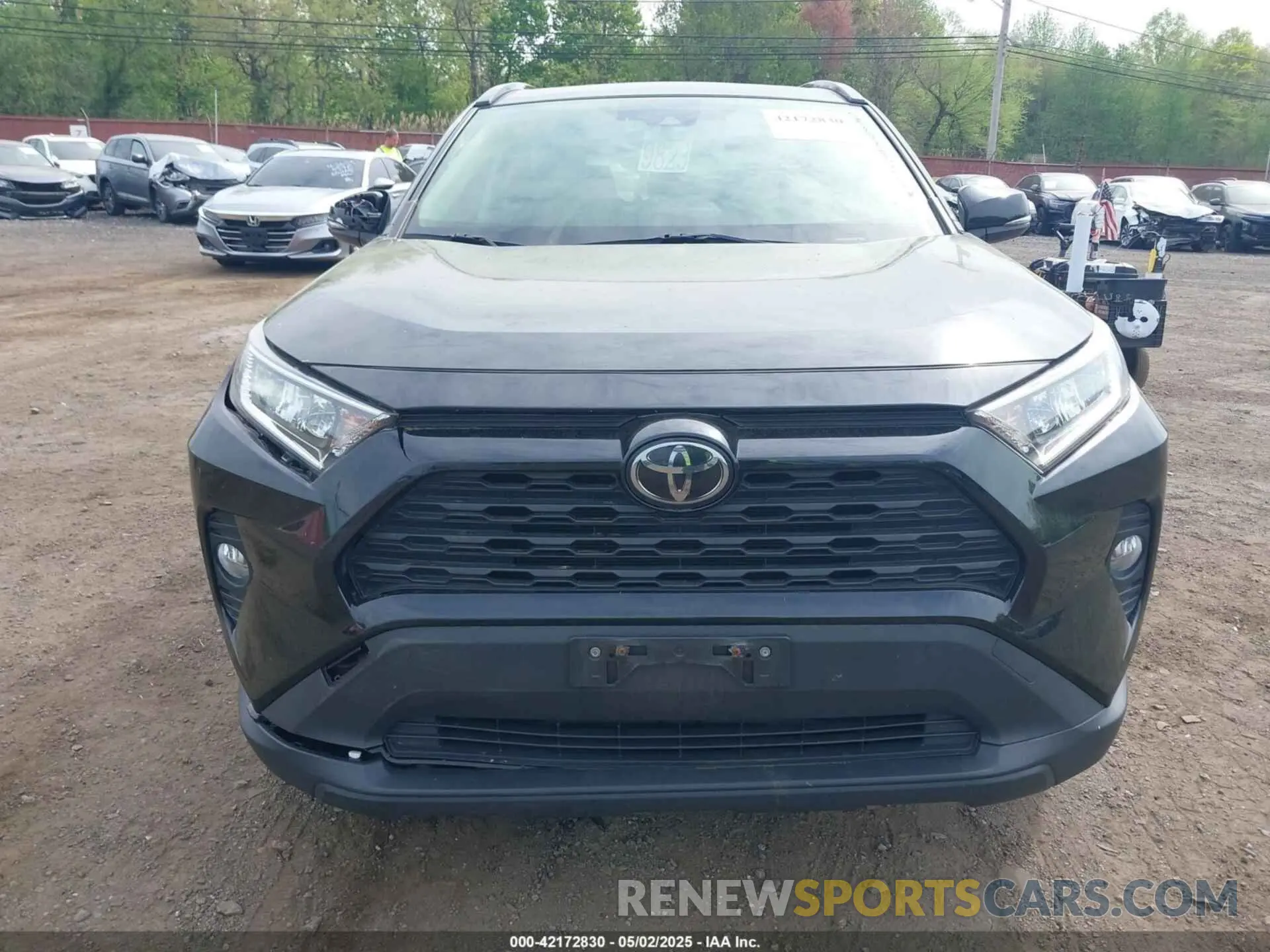 12 Photograph of a damaged car JTMP1RFV6KD500954 TOYOTA RAV4 2019