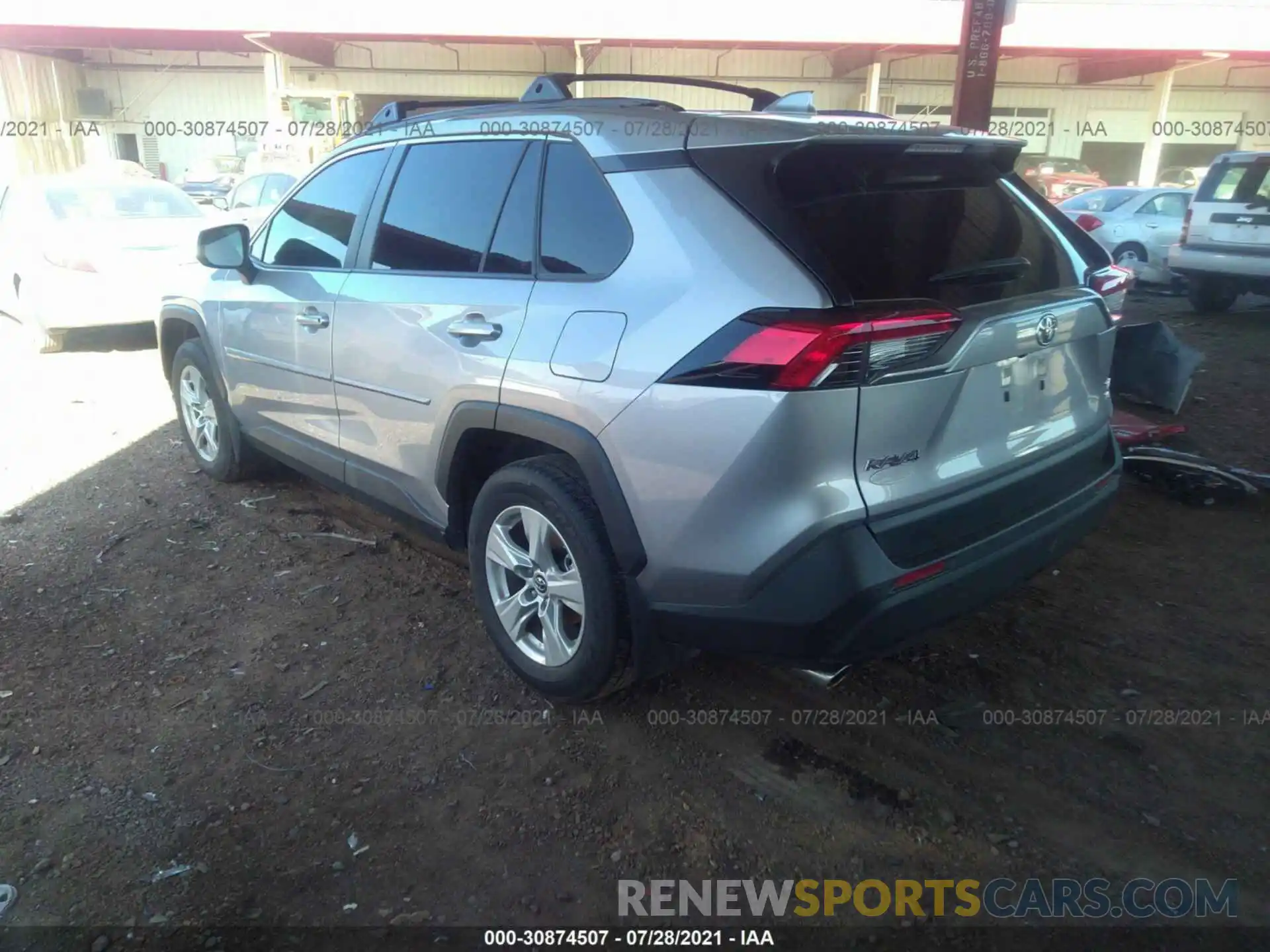 3 Photograph of a damaged car JTMP1RFV6KD508889 TOYOTA RAV4 2019