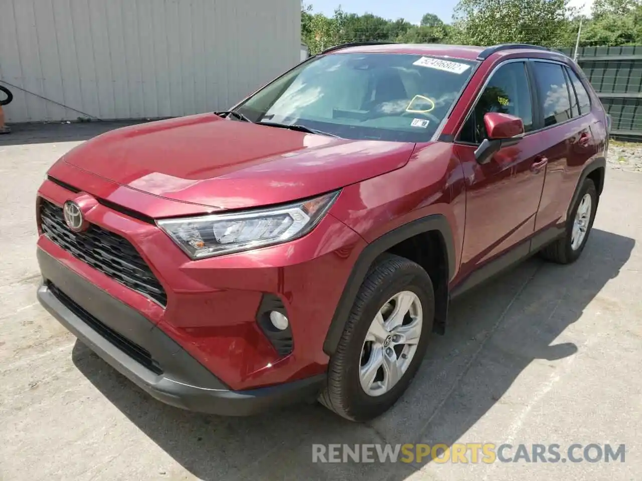 2 Photograph of a damaged car JTMP1RFV6KD513977 TOYOTA RAV4 2019