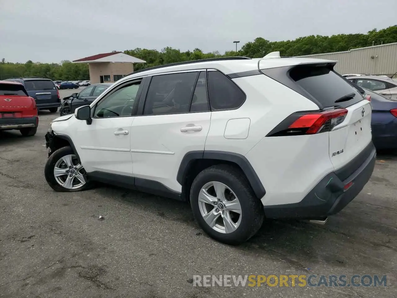 2 Photograph of a damaged car JTMP1RFV6KD518001 TOYOTA RAV4 2019