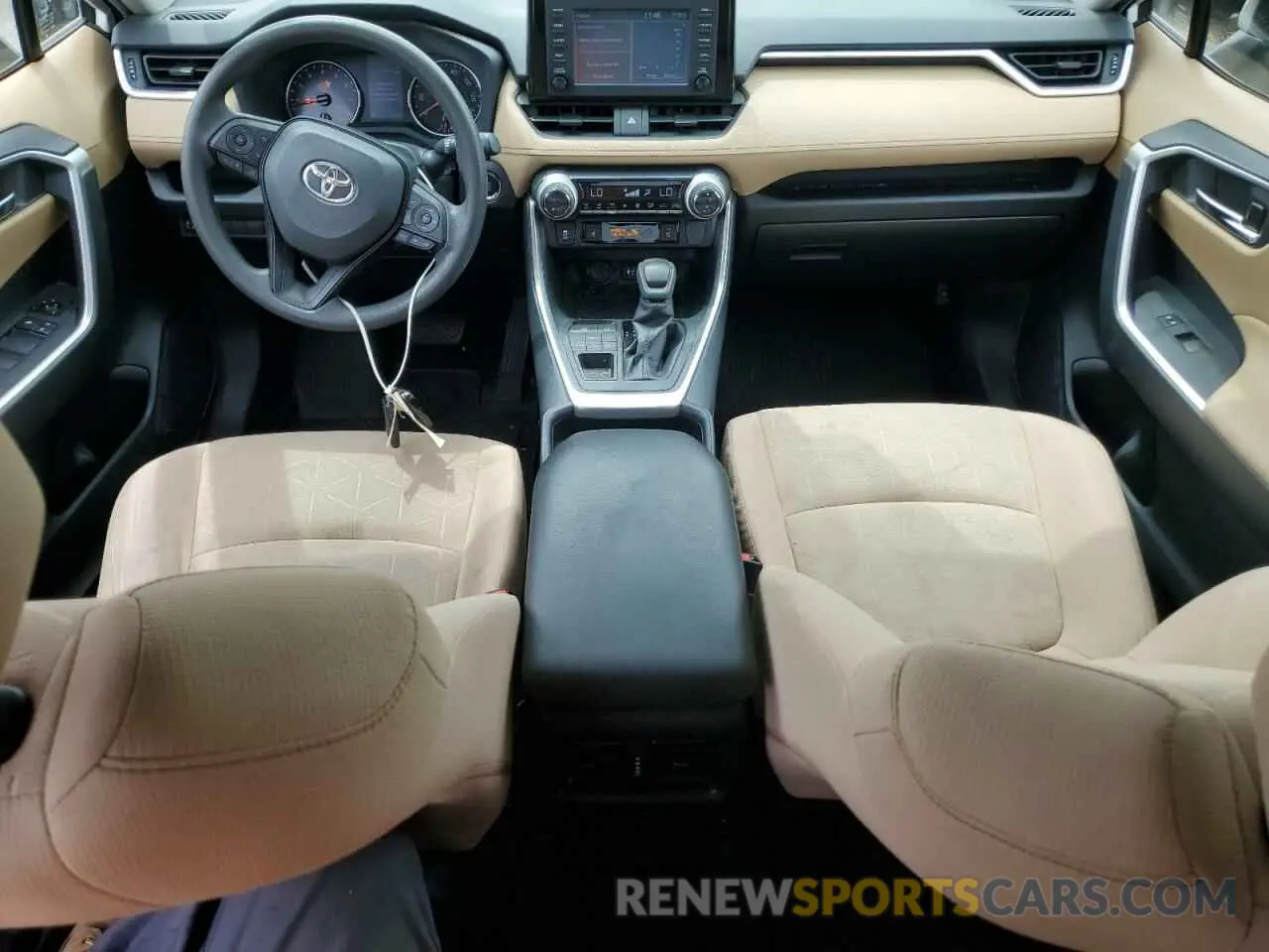 8 Photograph of a damaged car JTMP1RFV6KD518001 TOYOTA RAV4 2019