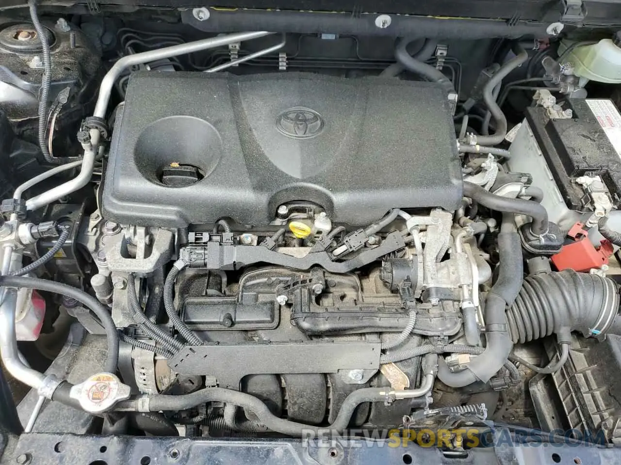 12 Photograph of a damaged car JTMP1RFV6KJ004571 TOYOTA RAV4 2019