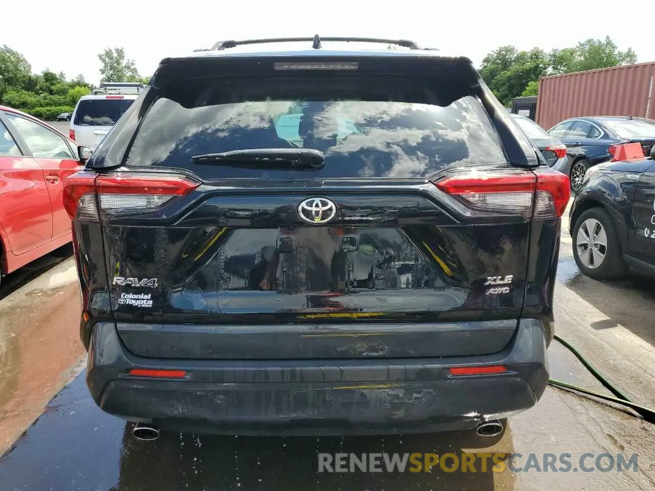 6 Photograph of a damaged car JTMP1RFV6KJ004571 TOYOTA RAV4 2019