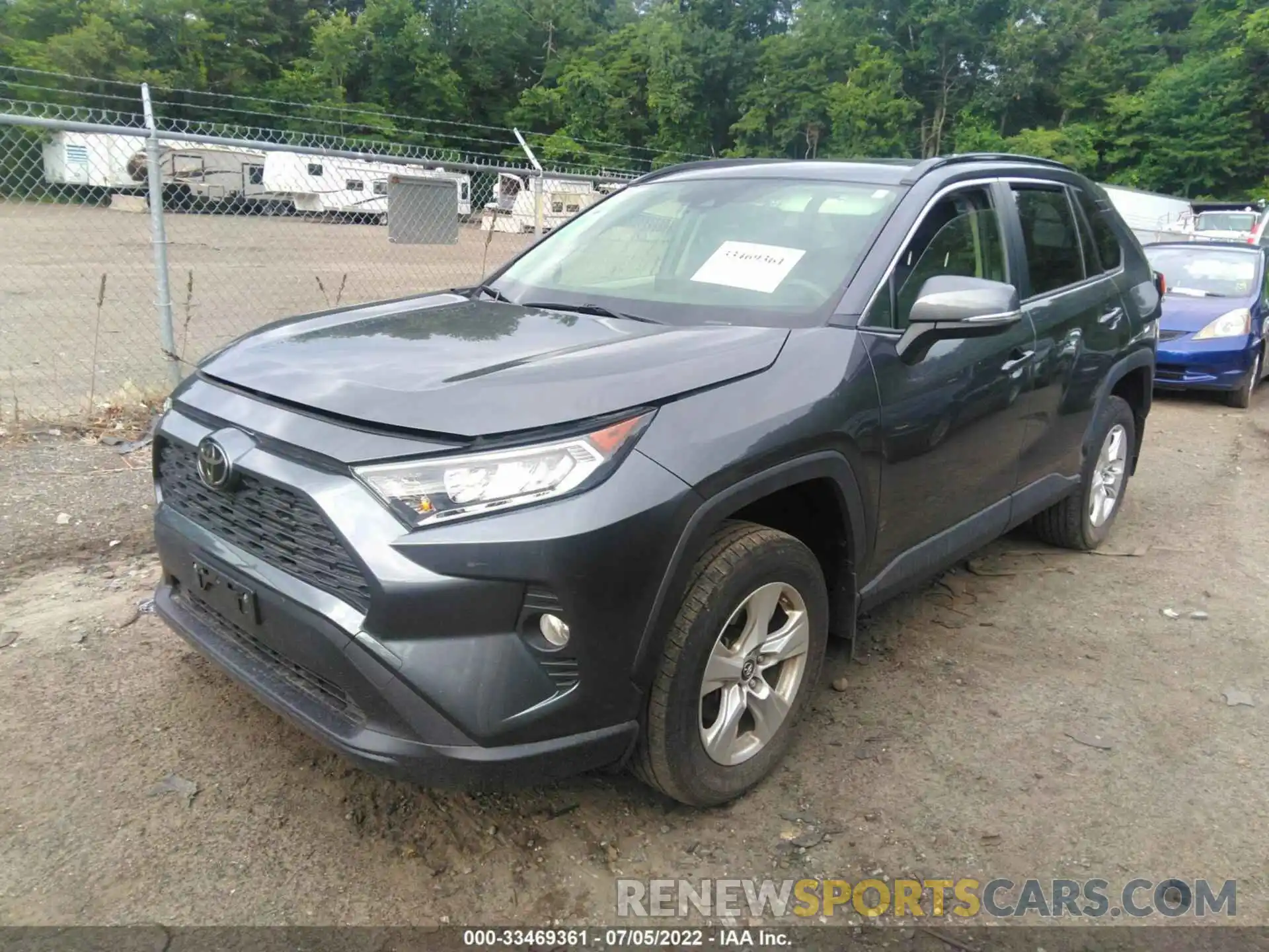 2 Photograph of a damaged car JTMP1RFV7KD009440 TOYOTA RAV4 2019