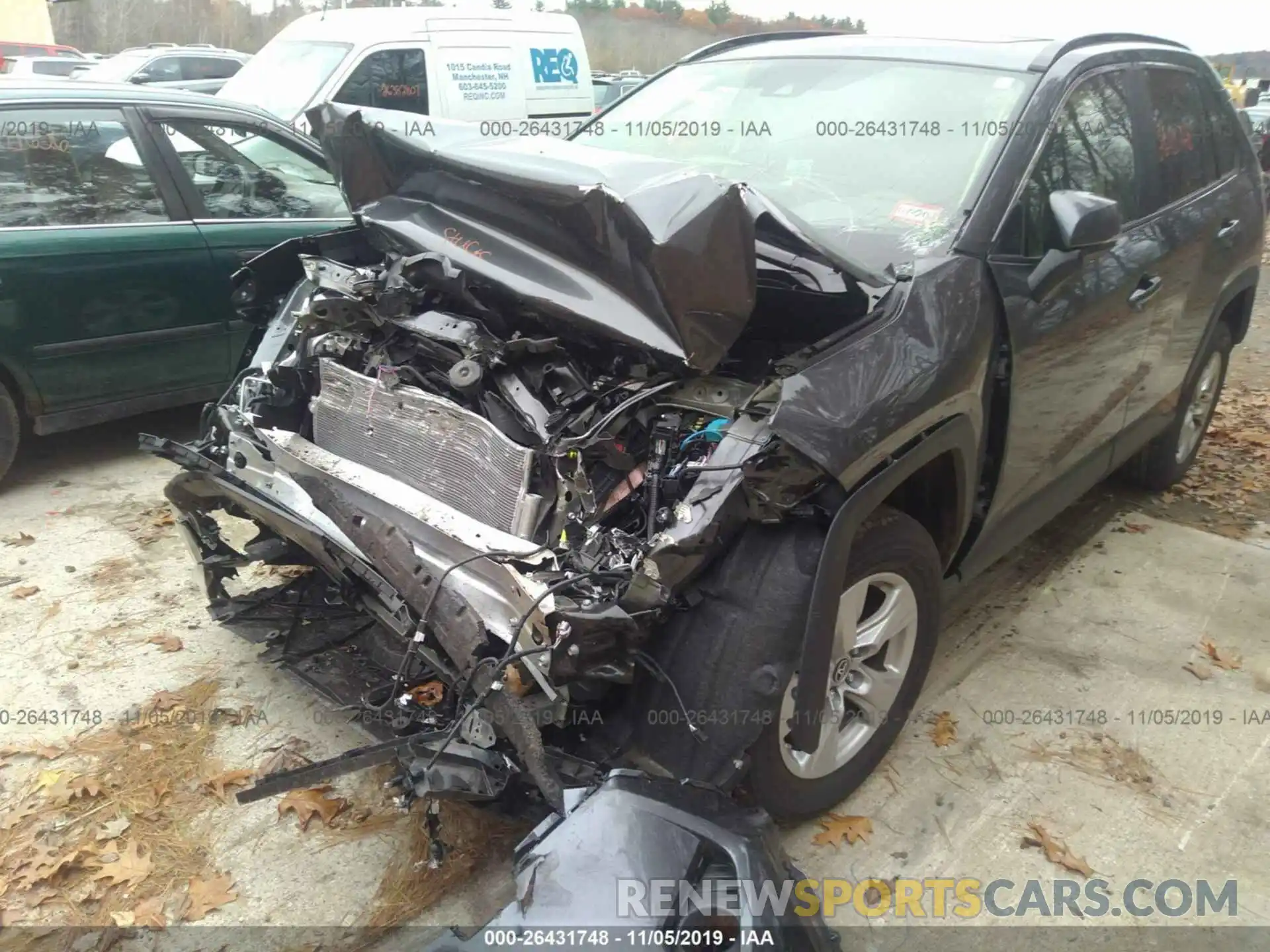 6 Photograph of a damaged car JTMP1RFV7KD021295 TOYOTA RAV4 2019