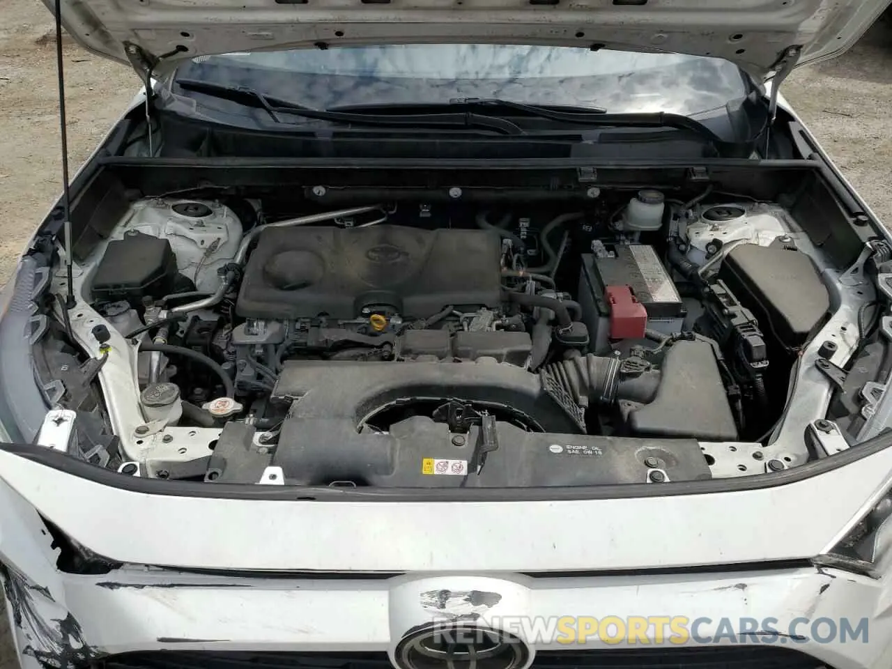 12 Photograph of a damaged car JTMP1RFV7KD028005 TOYOTA RAV4 2019