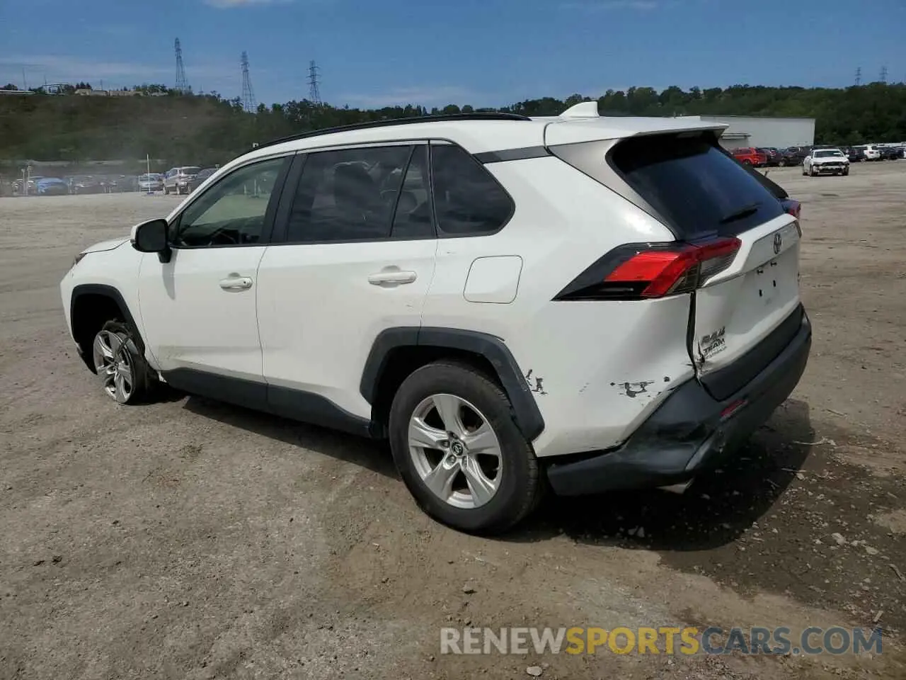 2 Photograph of a damaged car JTMP1RFV7KD028005 TOYOTA RAV4 2019