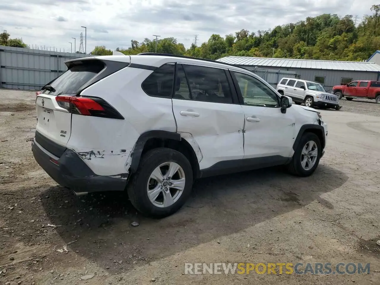3 Photograph of a damaged car JTMP1RFV7KD028005 TOYOTA RAV4 2019