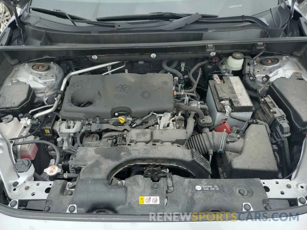 12 Photograph of a damaged car JTMP1RFV7KD028697 TOYOTA RAV4 2019
