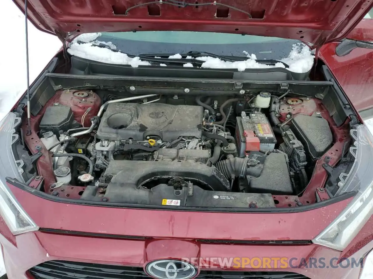 12 Photograph of a damaged car JTMP1RFV7KD037738 TOYOTA RAV4 2019