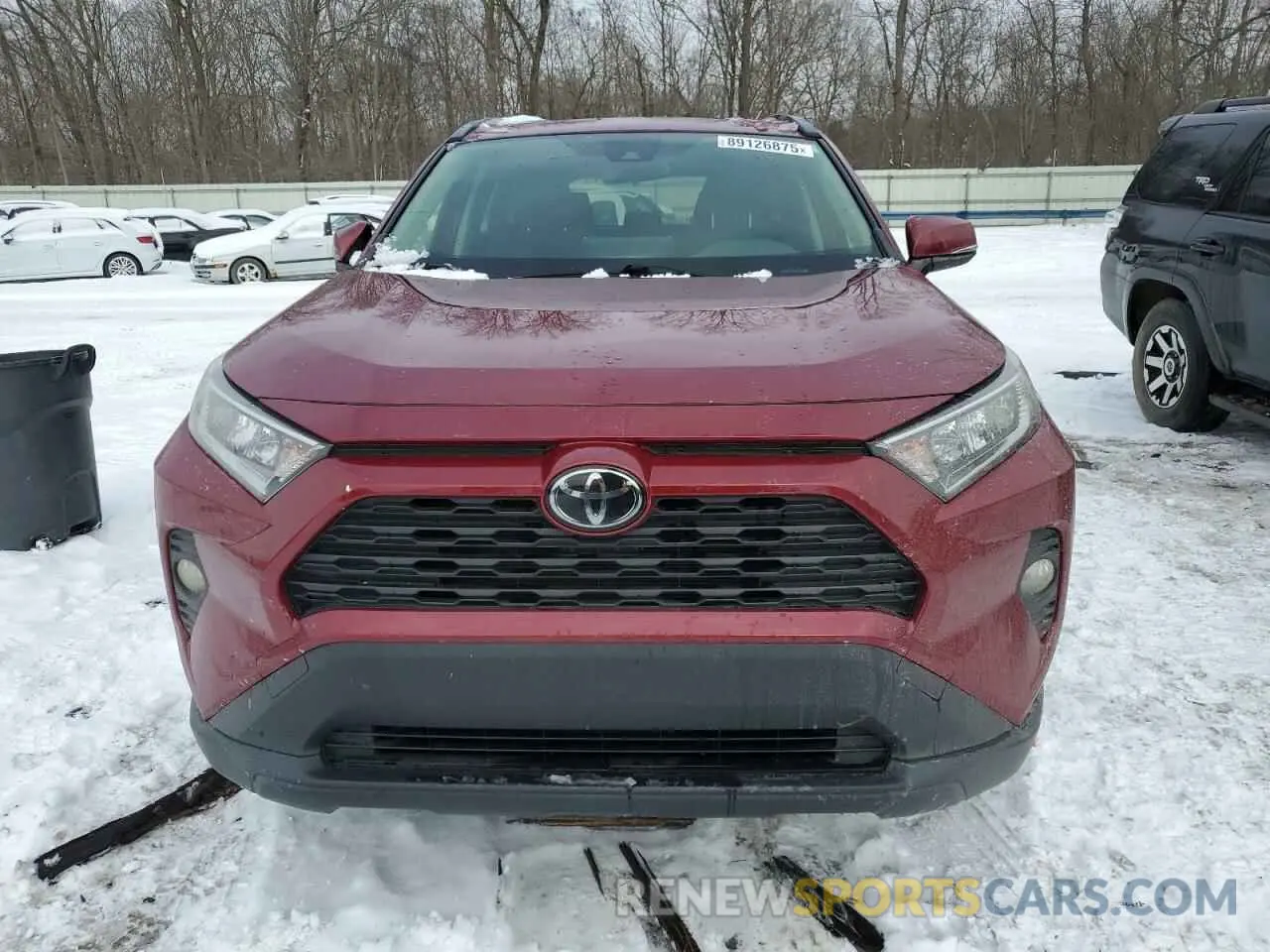 5 Photograph of a damaged car JTMP1RFV7KD037738 TOYOTA RAV4 2019