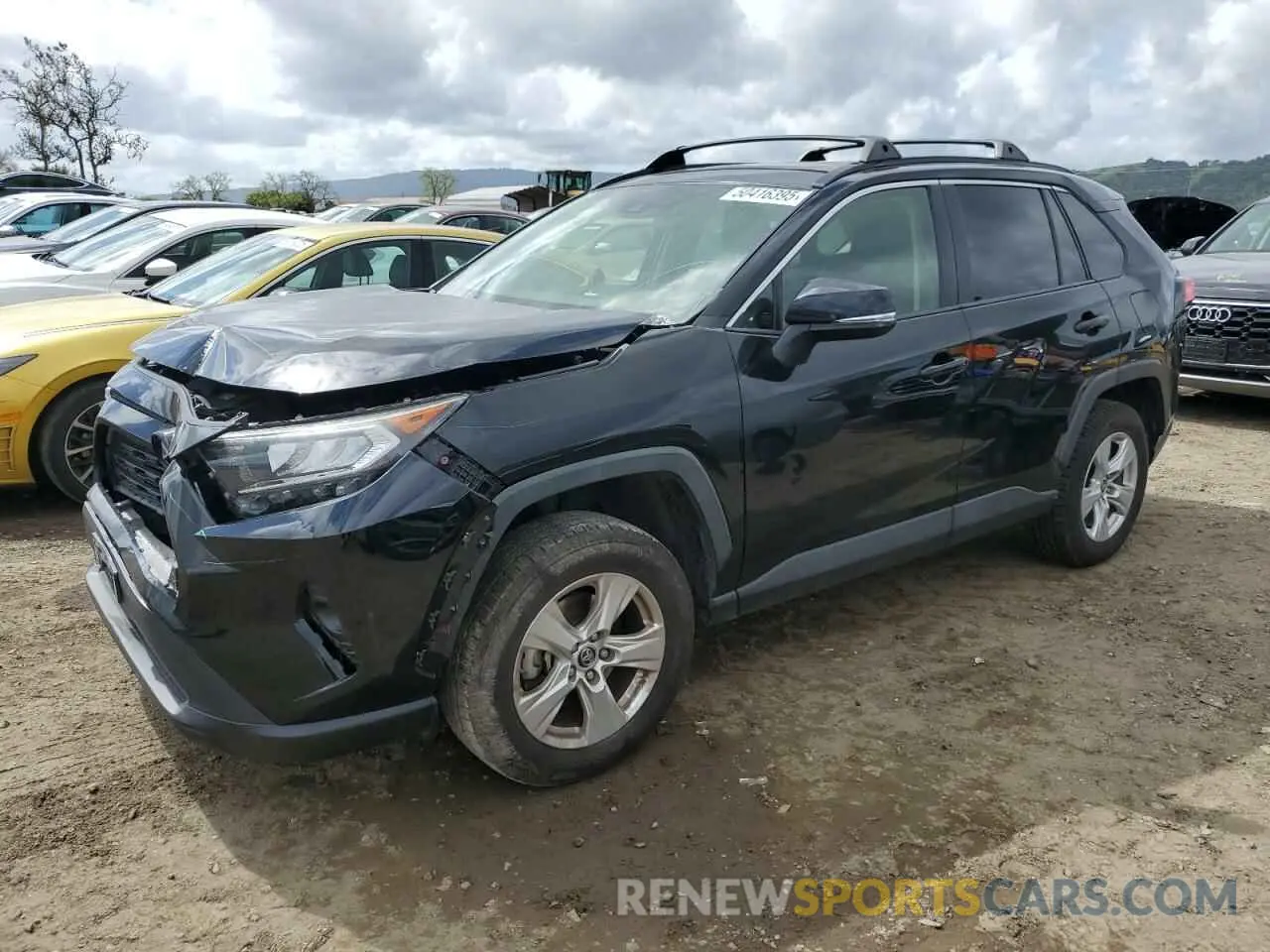 1 Photograph of a damaged car JTMP1RFV7KD500414 TOYOTA RAV4 2019