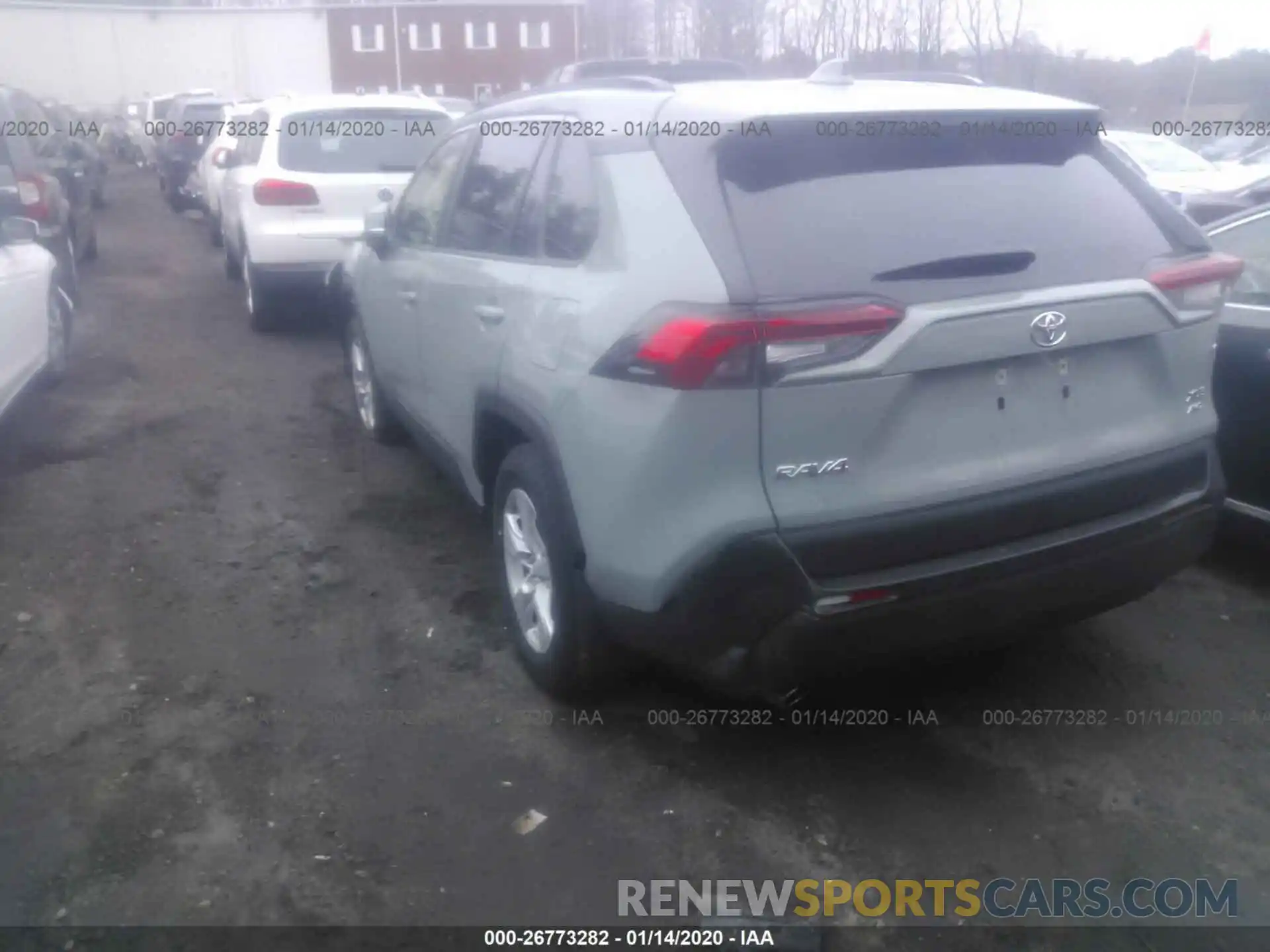 3 Photograph of a damaged car JTMP1RFV7KD510182 TOYOTA RAV4 2019