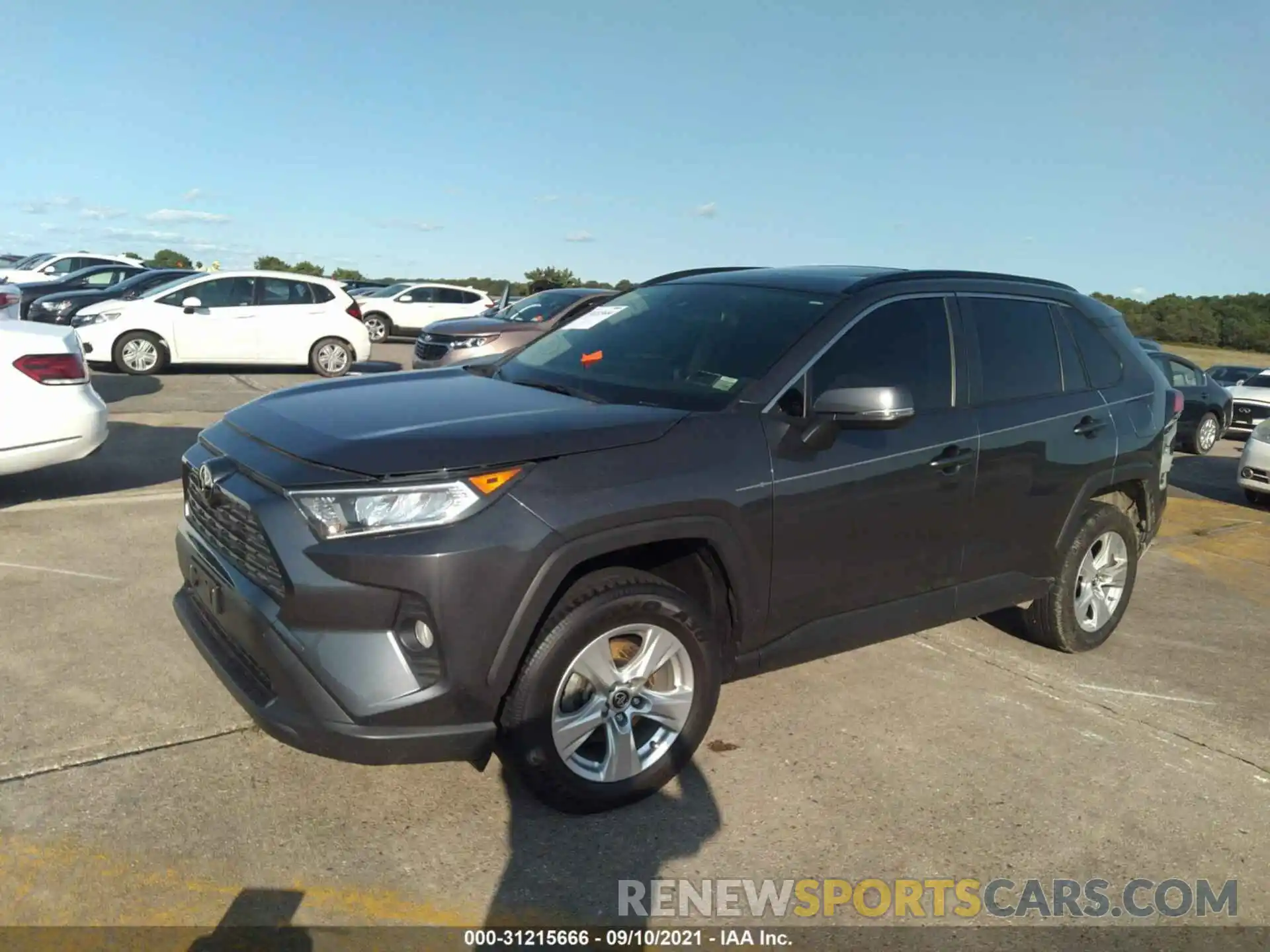 2 Photograph of a damaged car JTMP1RFV7KD516824 TOYOTA RAV4 2019