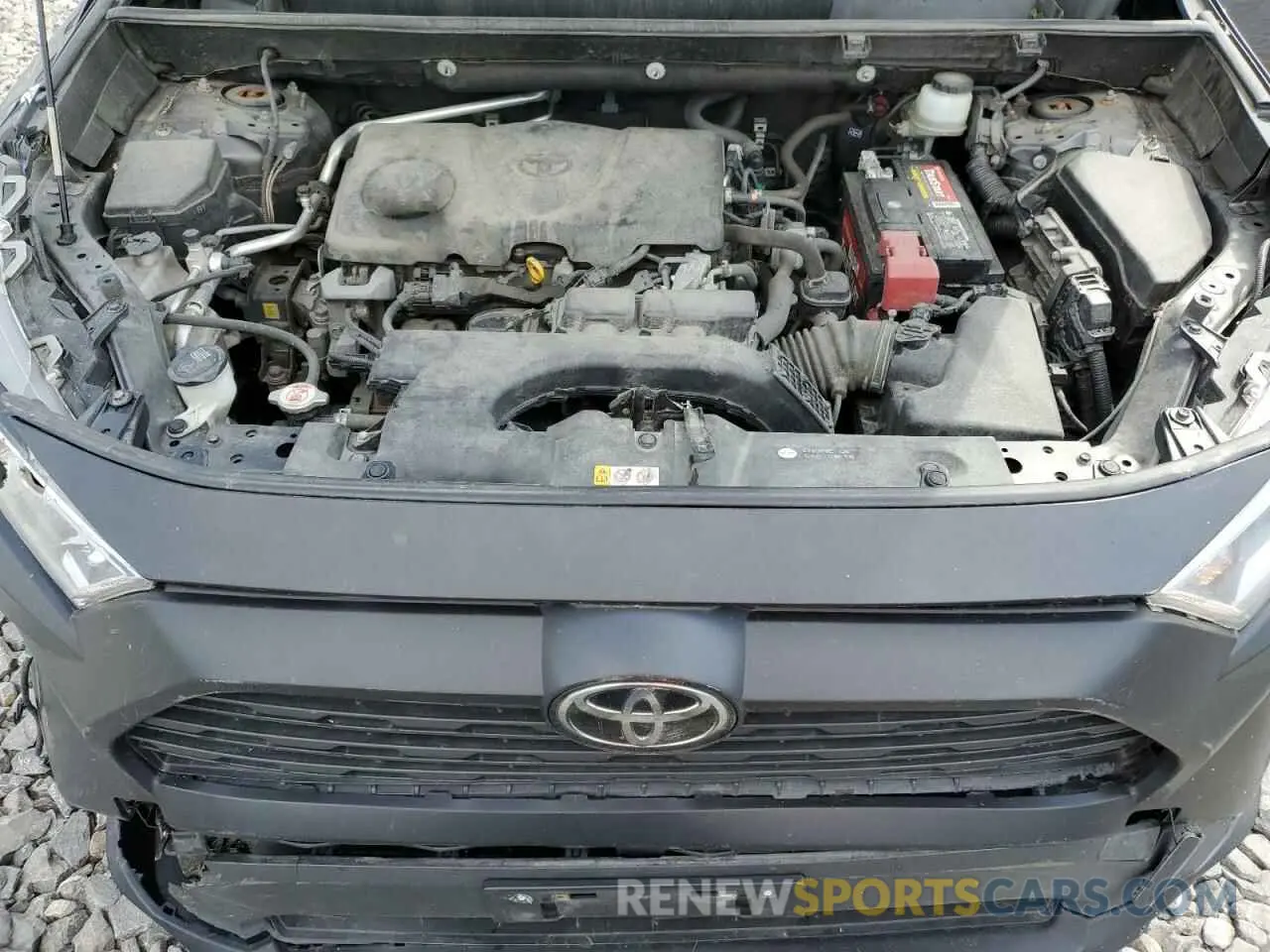 12 Photograph of a damaged car JTMP1RFV7KJ009276 TOYOTA RAV4 2019