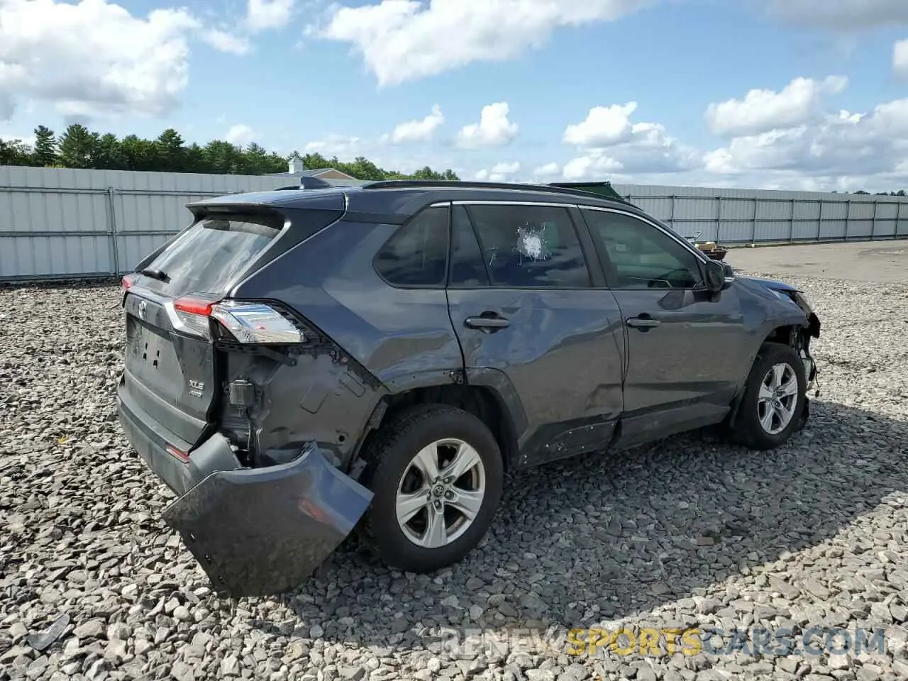 3 Photograph of a damaged car JTMP1RFV7KJ009276 TOYOTA RAV4 2019