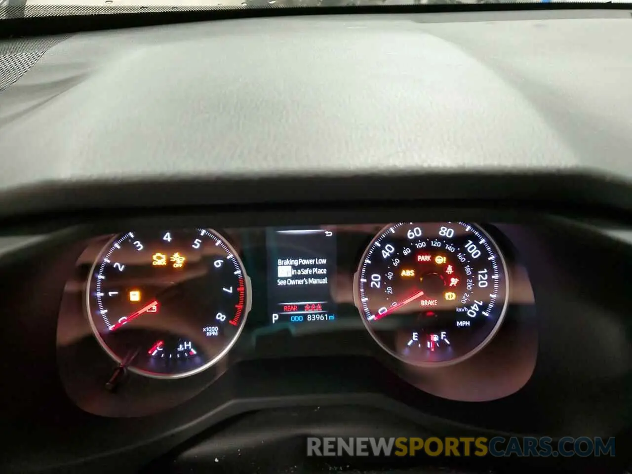 9 Photograph of a damaged car JTMP1RFV8KD007129 TOYOTA RAV4 2019