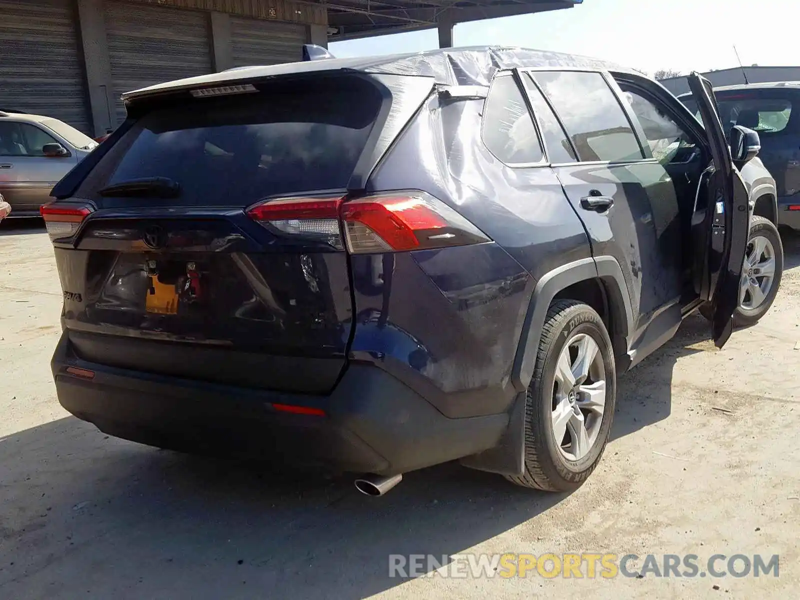 4 Photograph of a damaged car JTMP1RFV8KD007213 TOYOTA RAV4 2019