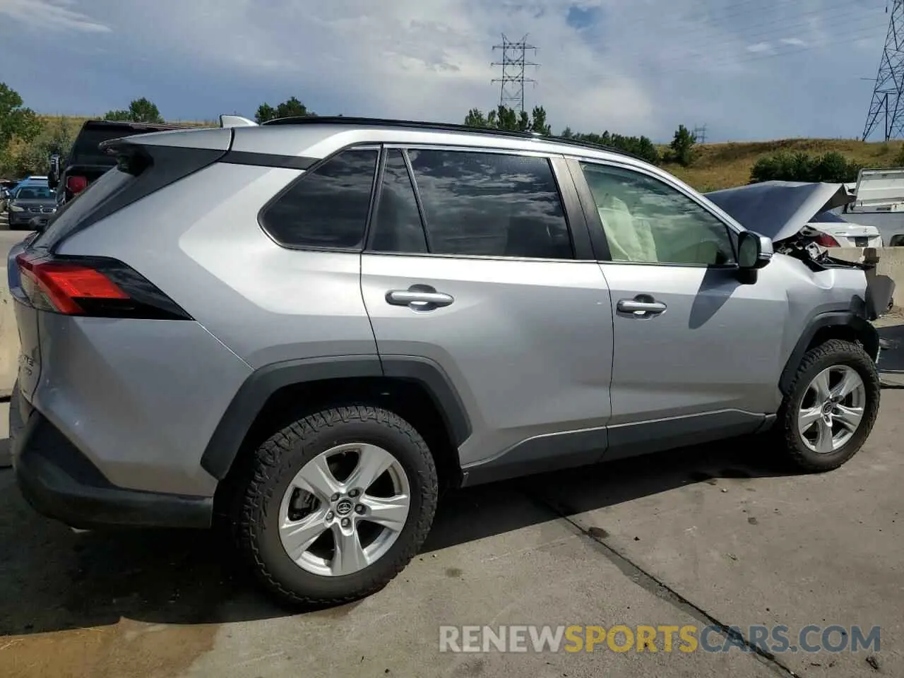 3 Photograph of a damaged car JTMP1RFV8KD008720 TOYOTA RAV4 2019