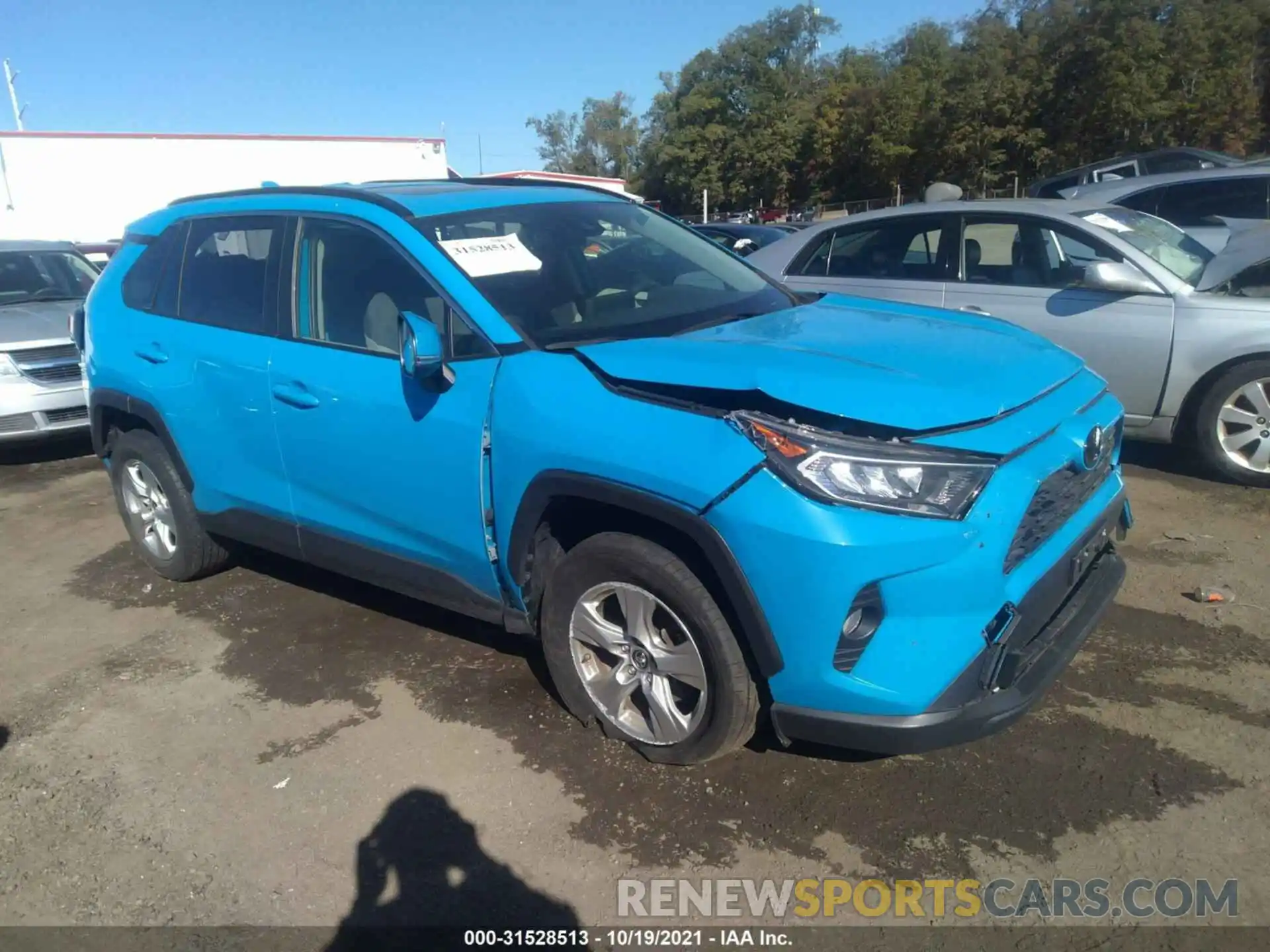 1 Photograph of a damaged car JTMP1RFV8KD016963 TOYOTA RAV4 2019