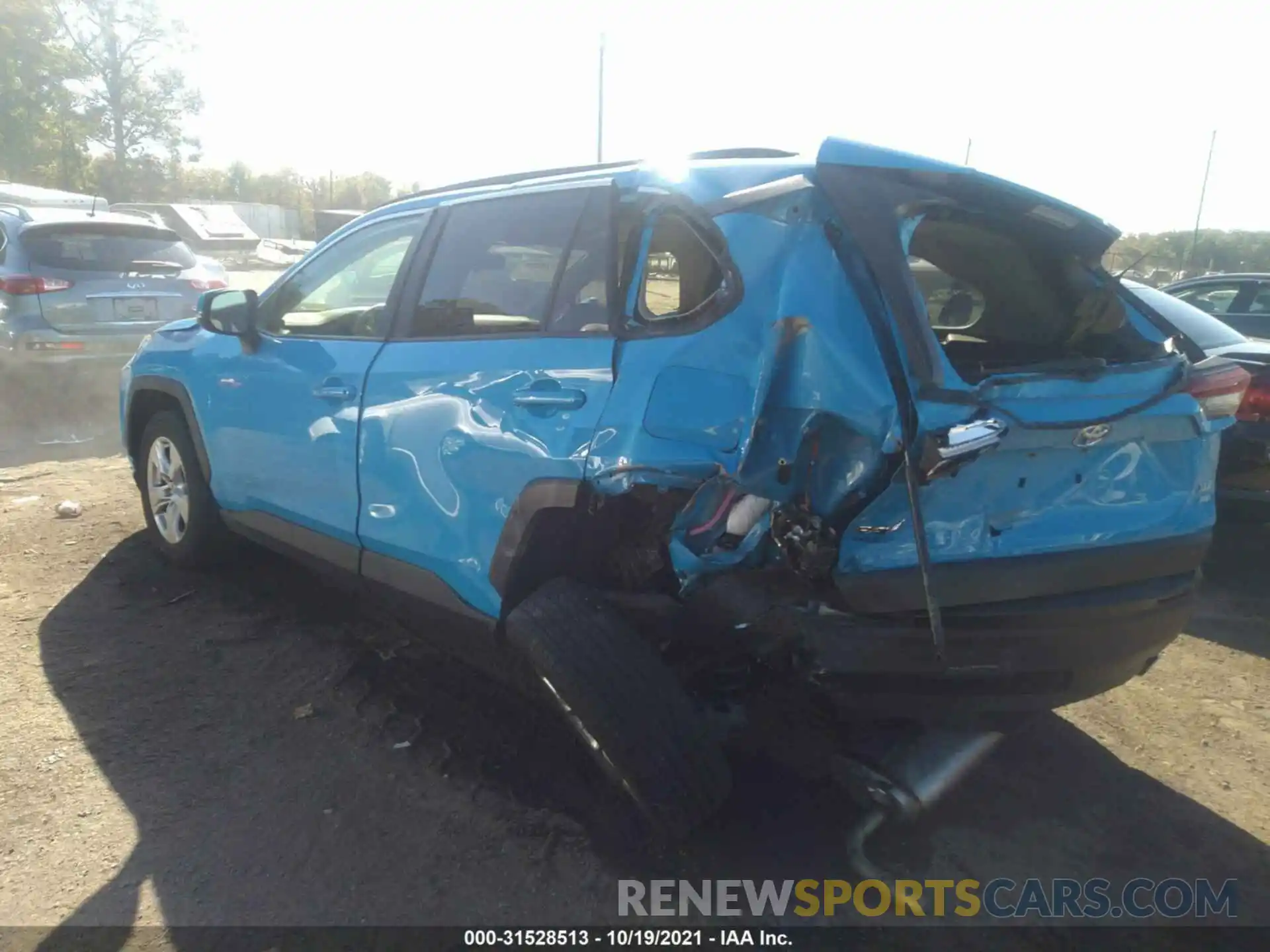 3 Photograph of a damaged car JTMP1RFV8KD016963 TOYOTA RAV4 2019