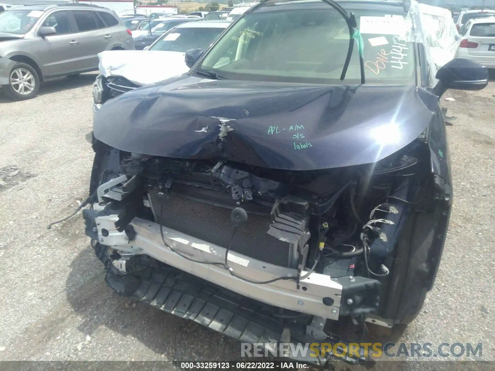 6 Photograph of a damaged car JTMP1RFV8KD024352 TOYOTA RAV4 2019