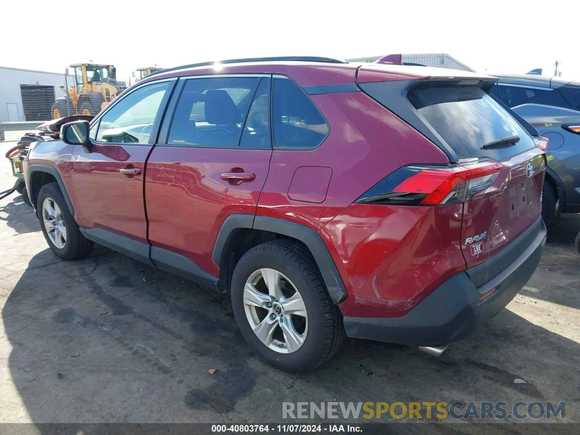 3 Photograph of a damaged car JTMP1RFV8KD029650 TOYOTA RAV4 2019