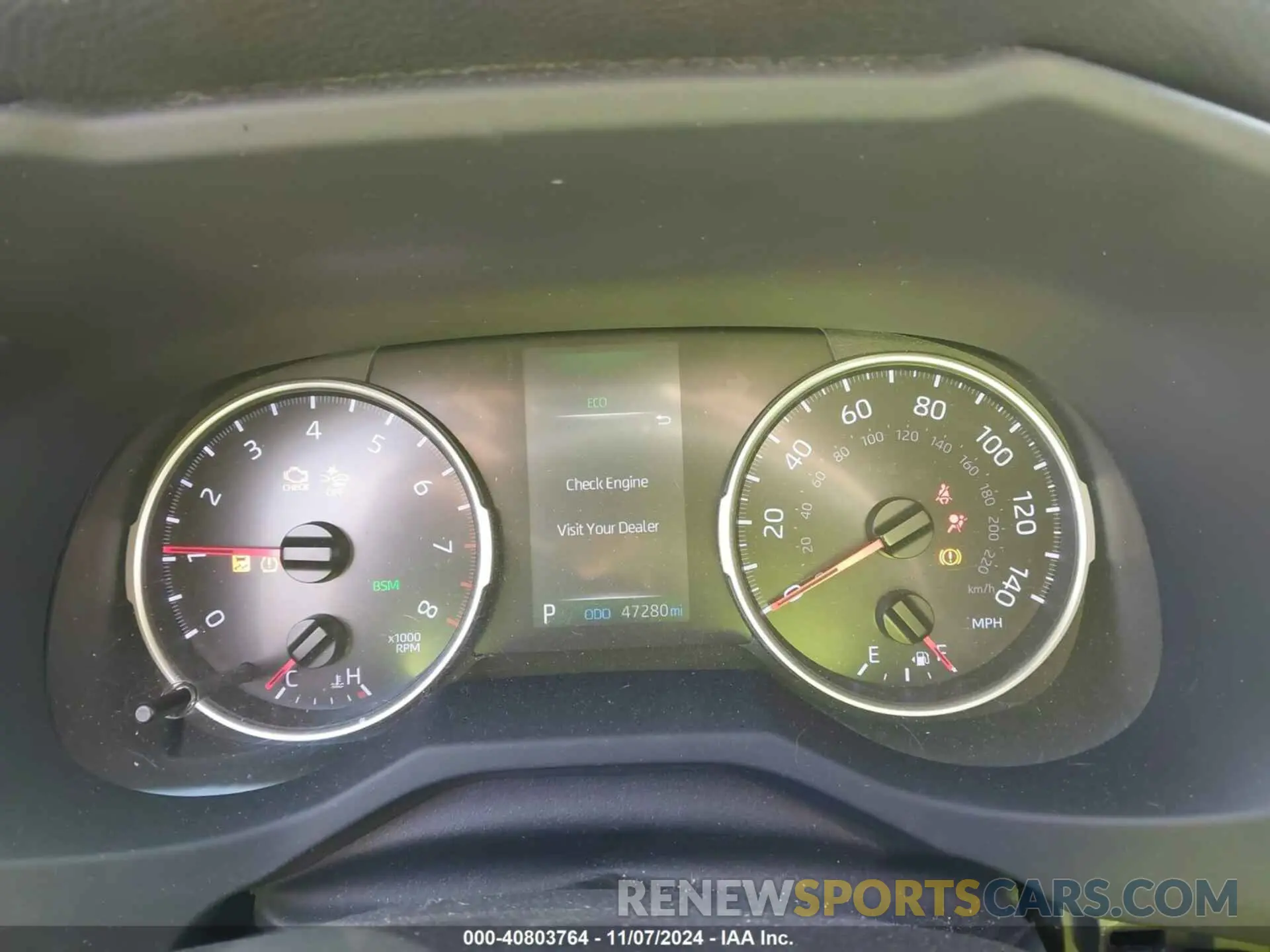 7 Photograph of a damaged car JTMP1RFV8KD029650 TOYOTA RAV4 2019