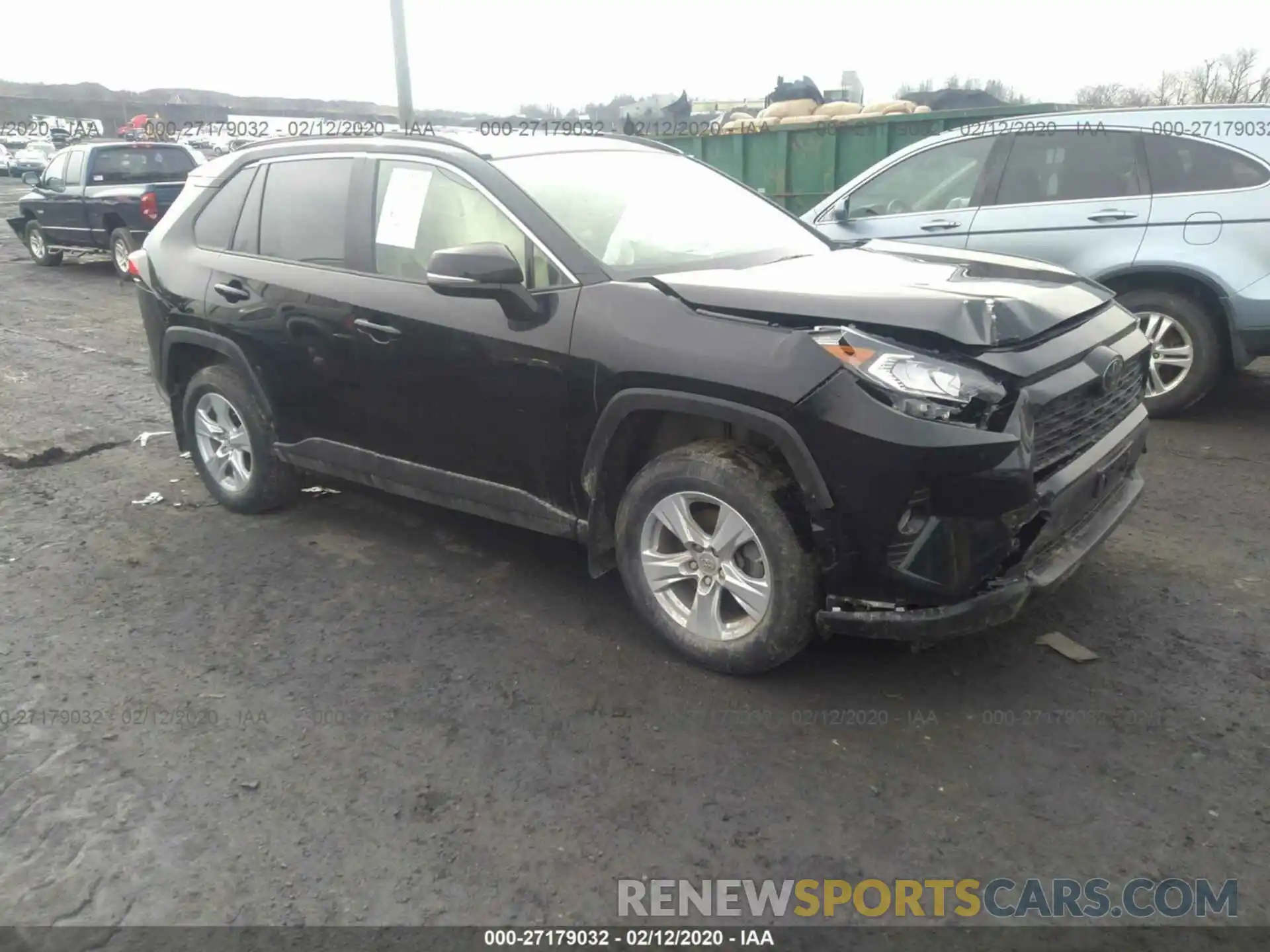 1 Photograph of a damaged car JTMP1RFV8KD506965 TOYOTA RAV4 2019