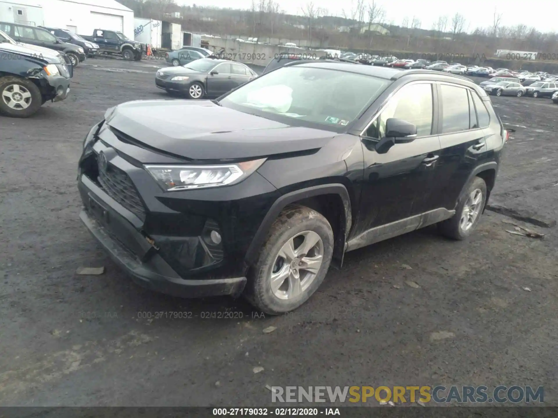 2 Photograph of a damaged car JTMP1RFV8KD506965 TOYOTA RAV4 2019