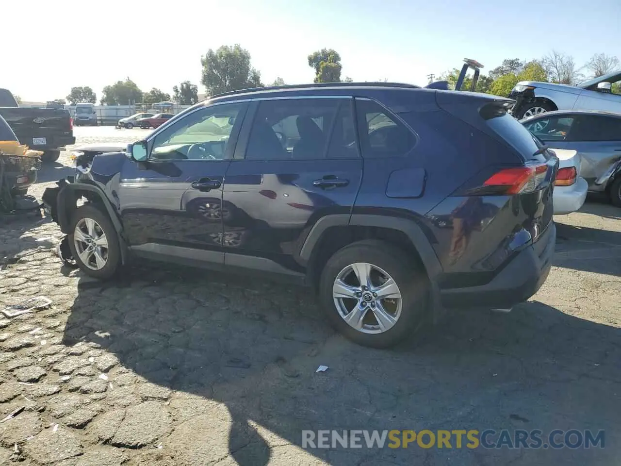 2 Photograph of a damaged car JTMP1RFV8KD513544 TOYOTA RAV4 2019