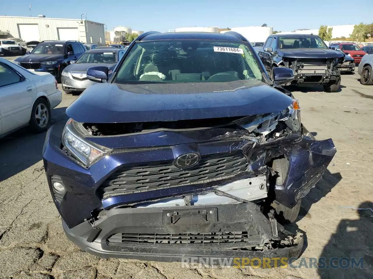 5 Photograph of a damaged car JTMP1RFV8KD513544 TOYOTA RAV4 2019