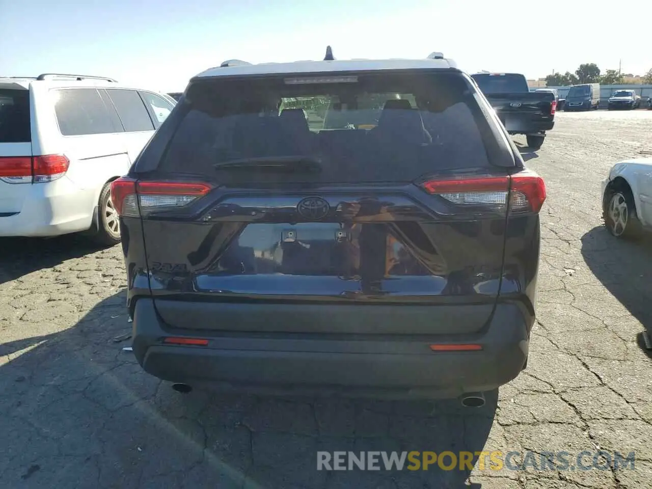 6 Photograph of a damaged car JTMP1RFV8KD513544 TOYOTA RAV4 2019