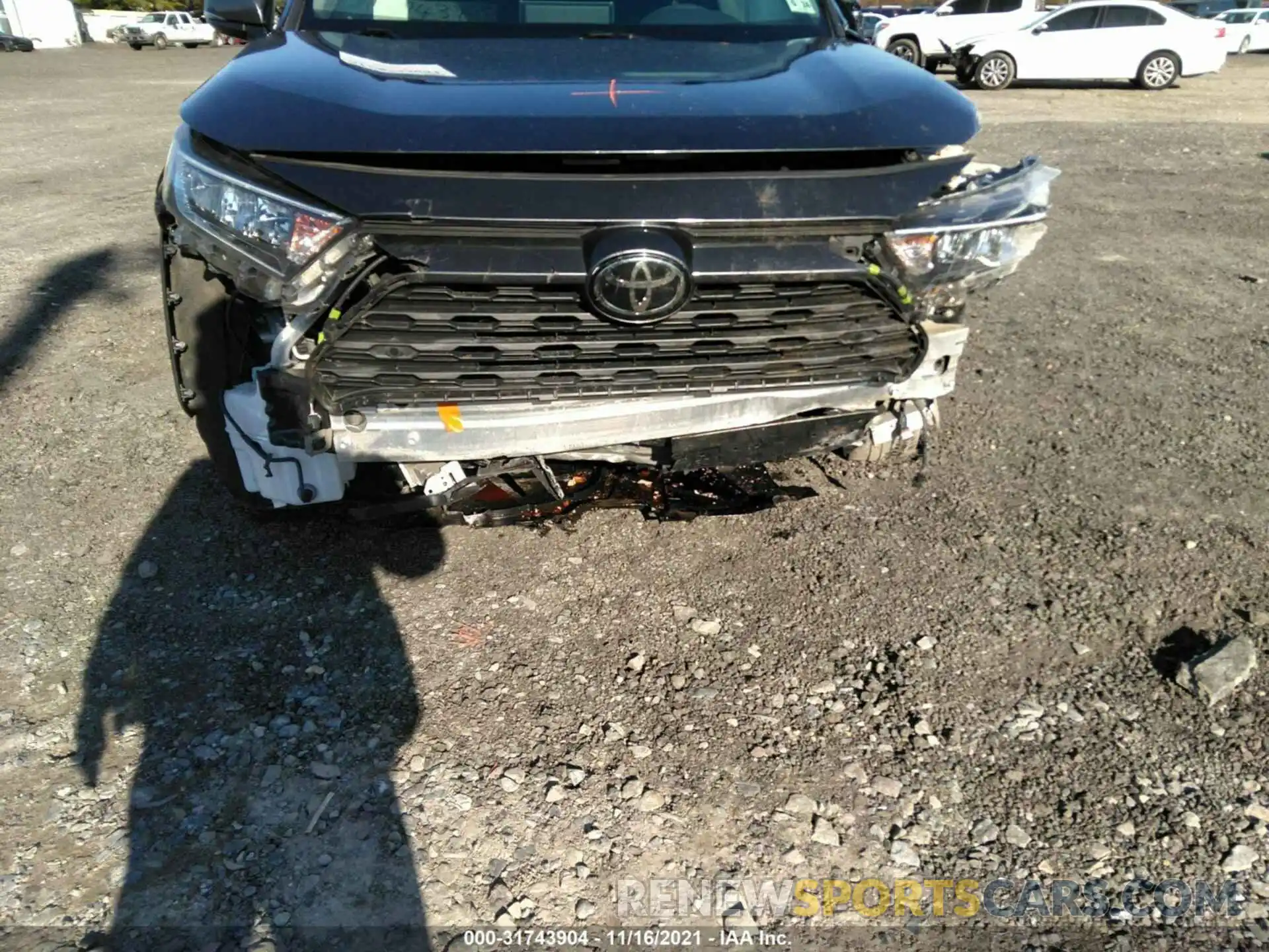 6 Photograph of a damaged car JTMP1RFV8KJ007228 TOYOTA RAV4 2019