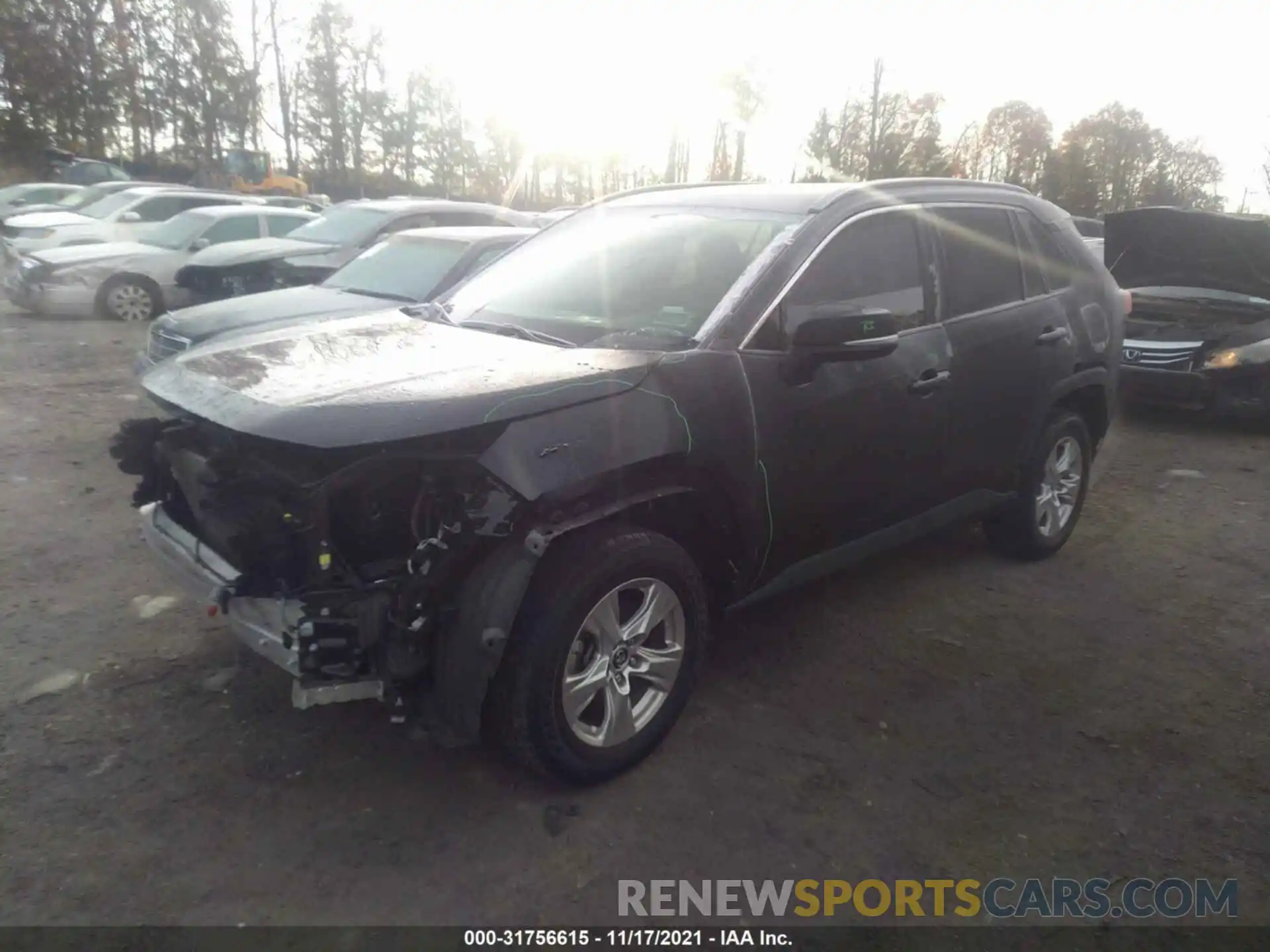 2 Photograph of a damaged car JTMP1RFV9KD011187 TOYOTA RAV4 2019