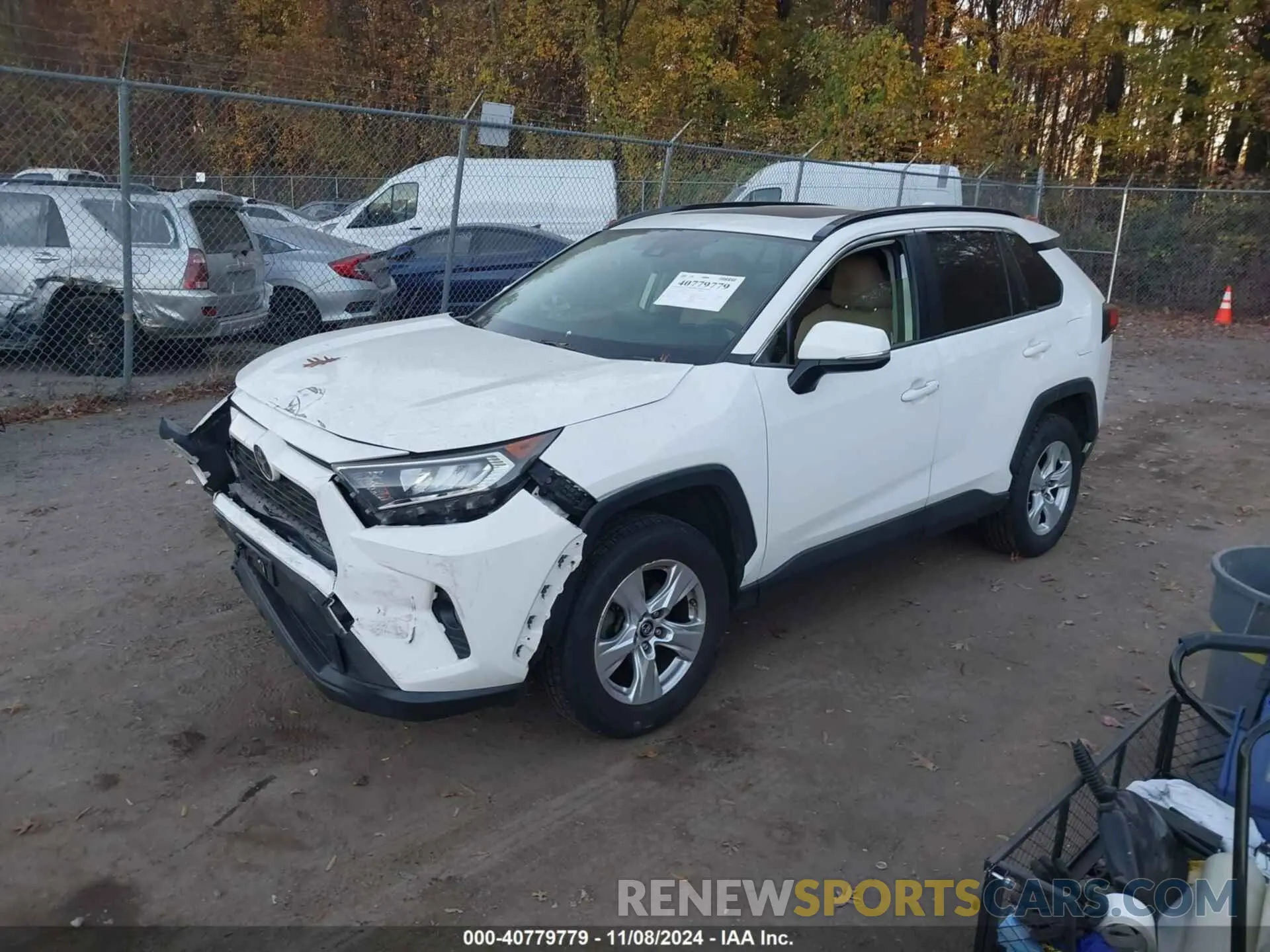 2 Photograph of a damaged car JTMP1RFV9KD012355 TOYOTA RAV4 2019