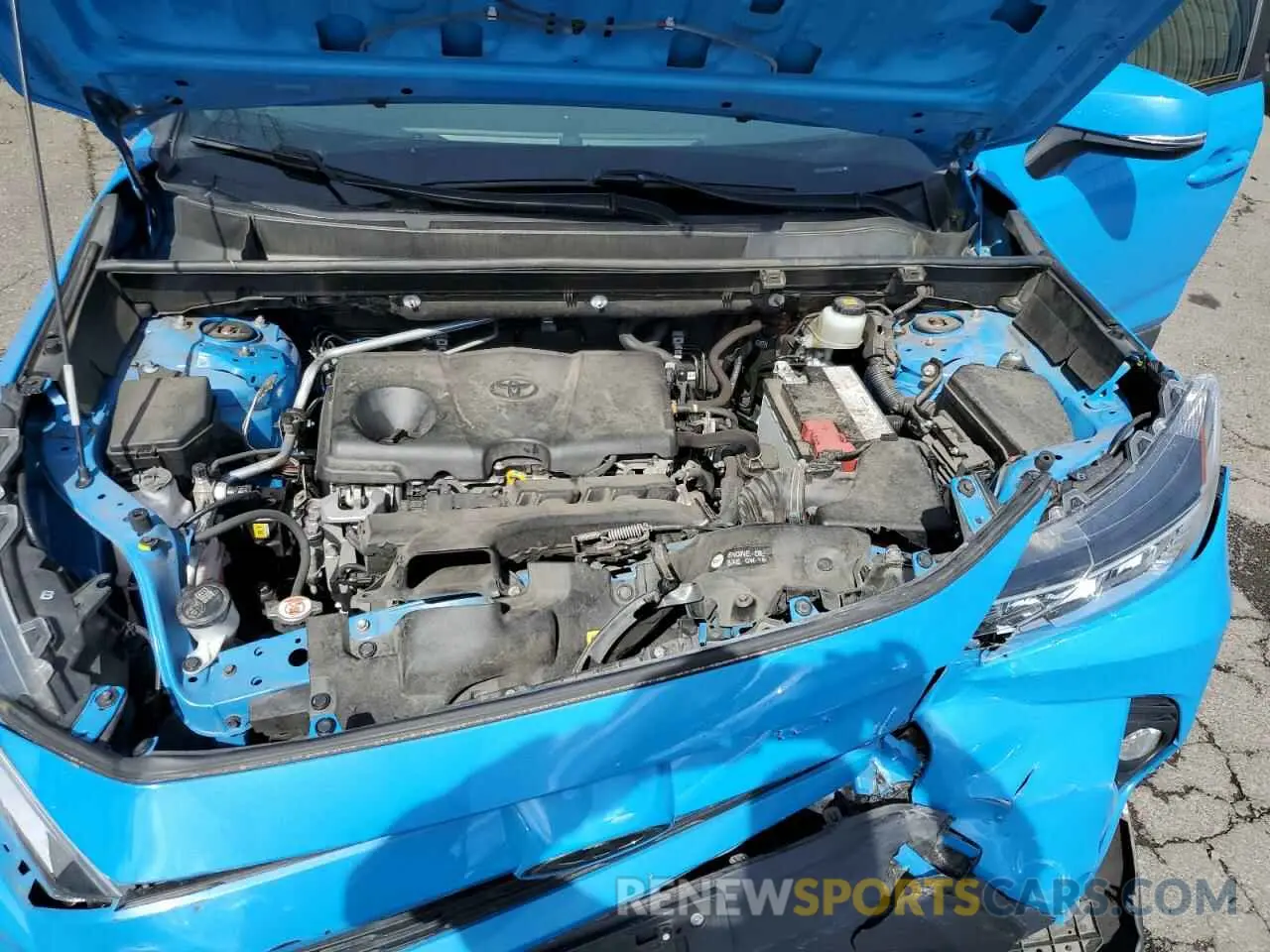 14 Photograph of a damaged car JTMP1RFV9KD026658 TOYOTA RAV4 2019