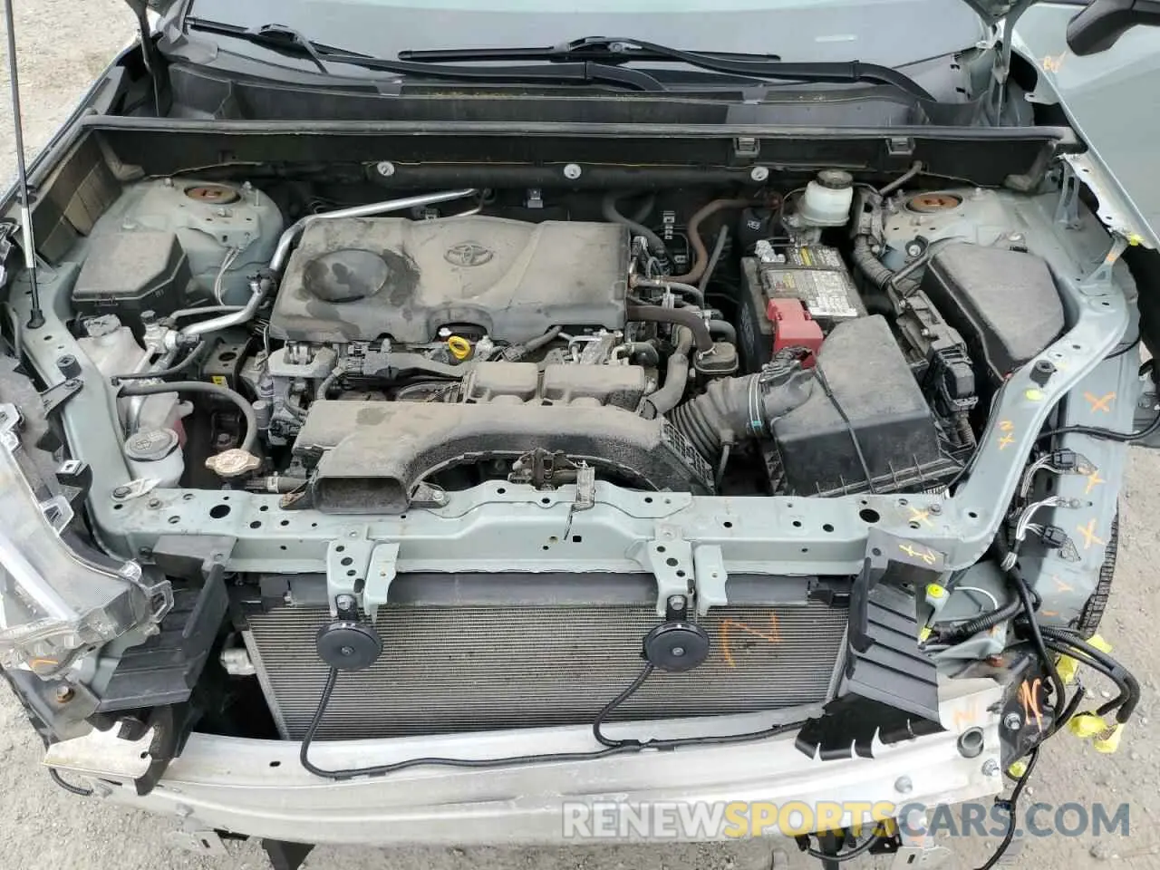 12 Photograph of a damaged car JTMP1RFV9KD041578 TOYOTA RAV4 2019