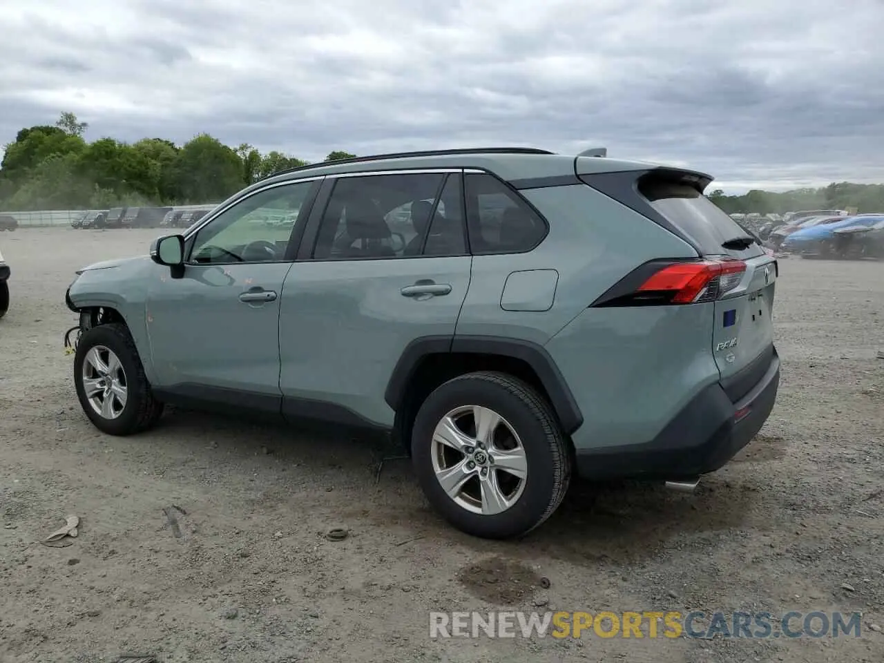 2 Photograph of a damaged car JTMP1RFV9KD041578 TOYOTA RAV4 2019