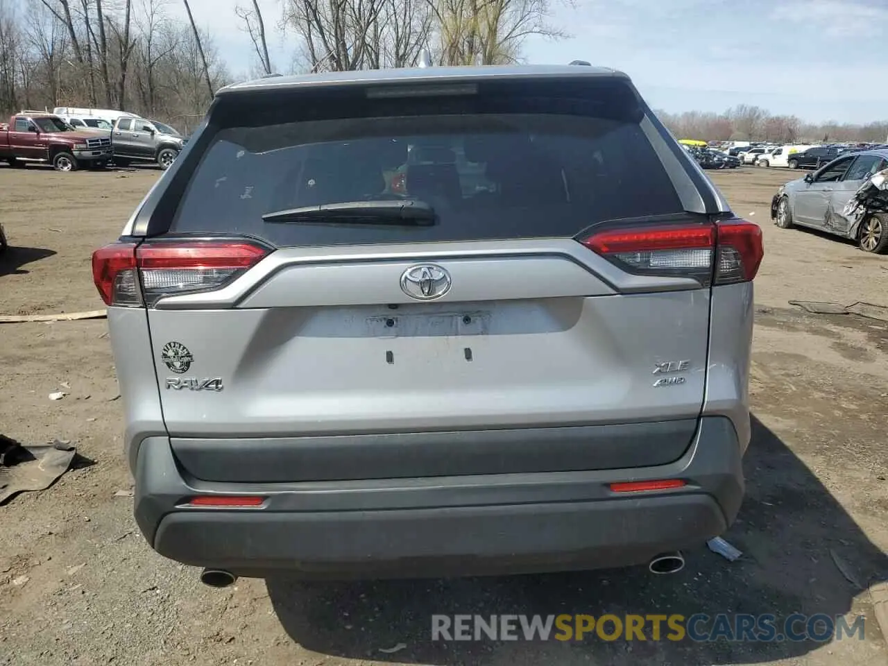 6 Photograph of a damaged car JTMP1RFV9KD045193 TOYOTA RAV4 2019