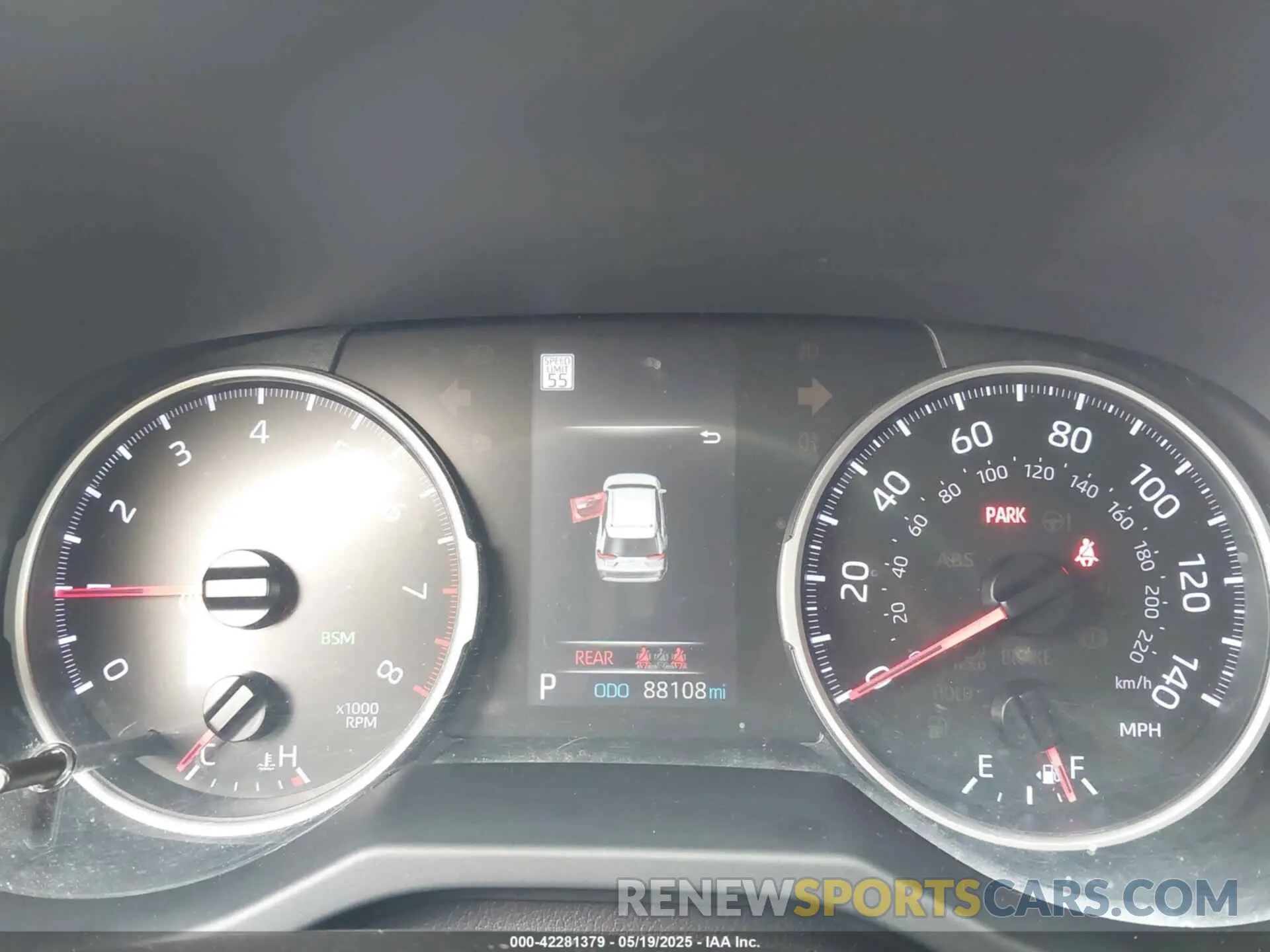 7 Photograph of a damaged car JTMP1RFV9KD506103 TOYOTA RAV4 2019