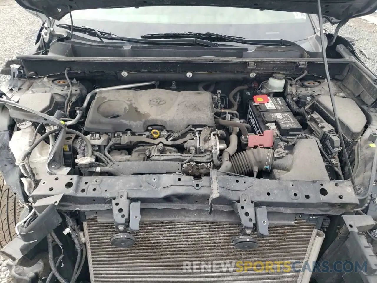 14 Photograph of a damaged car JTMP1RFV9KD506960 TOYOTA RAV4 2019