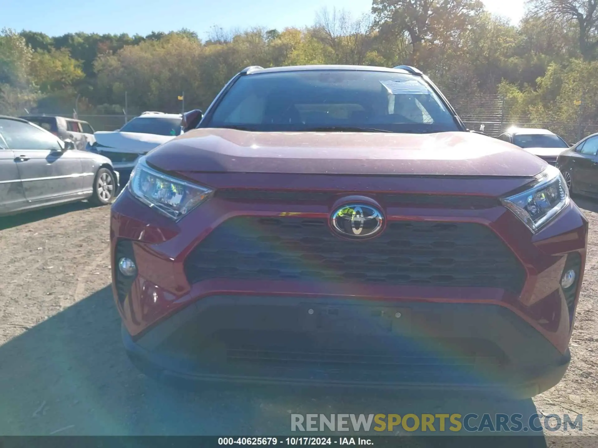 12 Photograph of a damaged car JTMP1RFV9KD516016 TOYOTA RAV4 2019