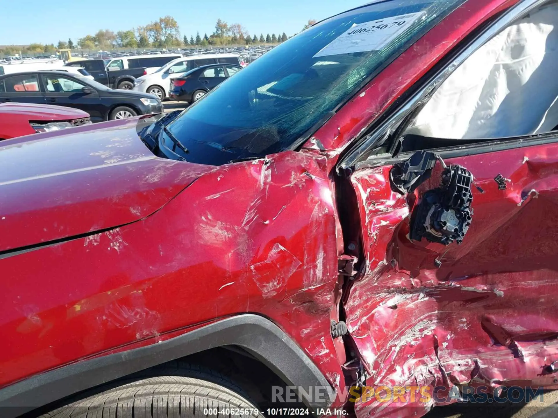 6 Photograph of a damaged car JTMP1RFV9KD516016 TOYOTA RAV4 2019